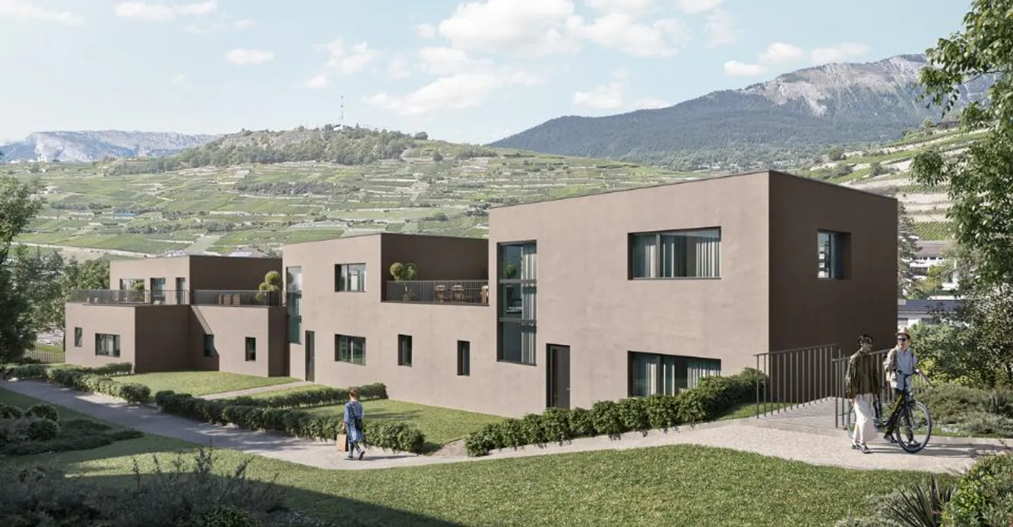 Avvio imminente 6 ville a Sion - Foto 3 di 8