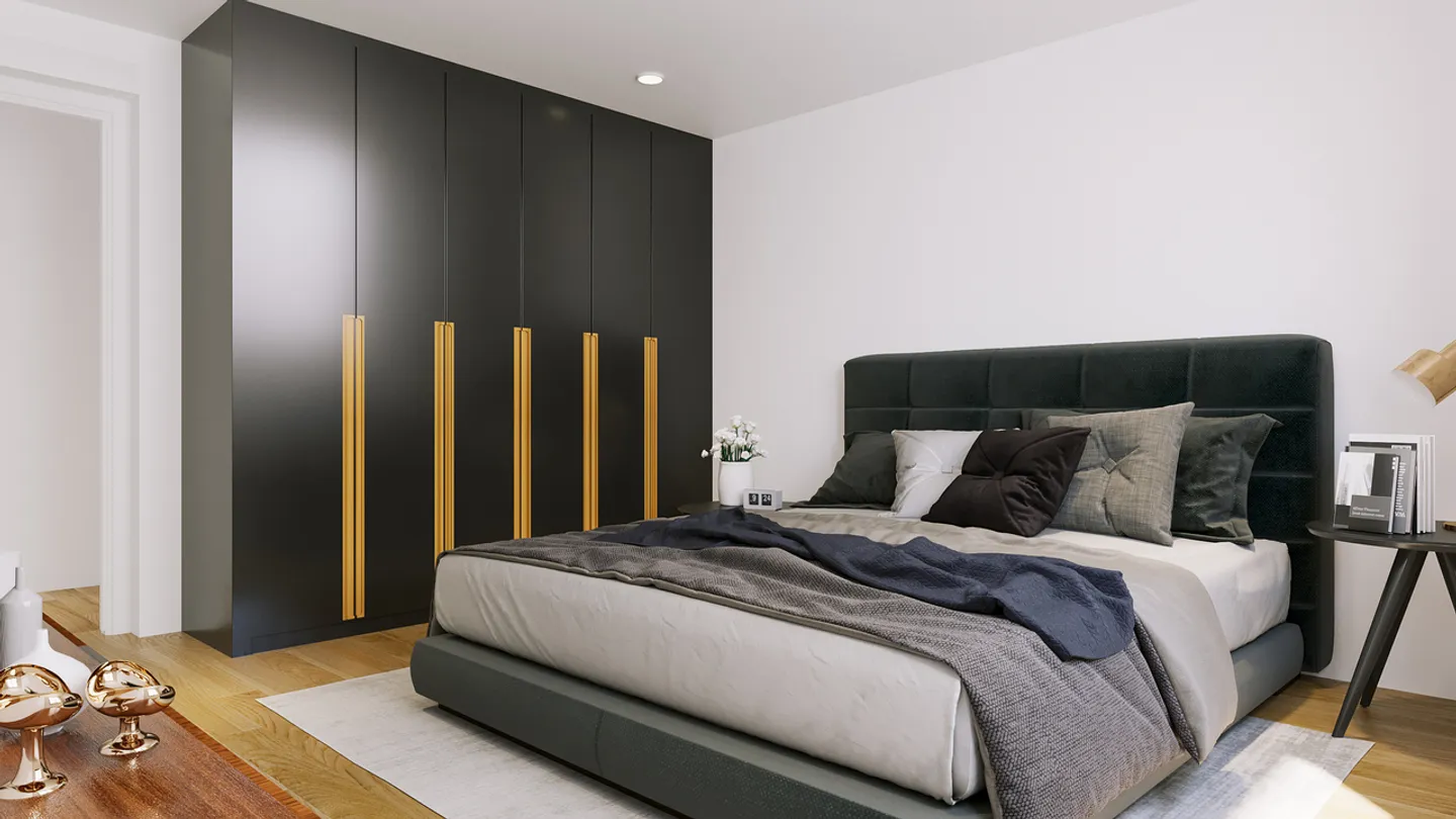 Beauregard: 3,5-Zimmer-Wohnung mit großem Balkon - Foto 8 von 8