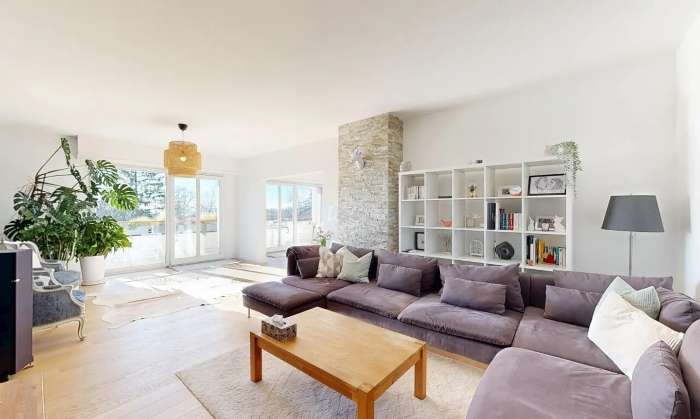 Helles 4-Zimmer-Apartment mit Balkonen und unverbautem Blick - Foto 7 von 11
