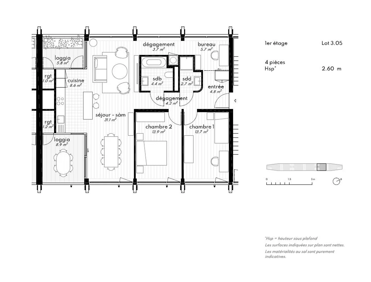Appartamento 4 locali - Foto 7 di 7