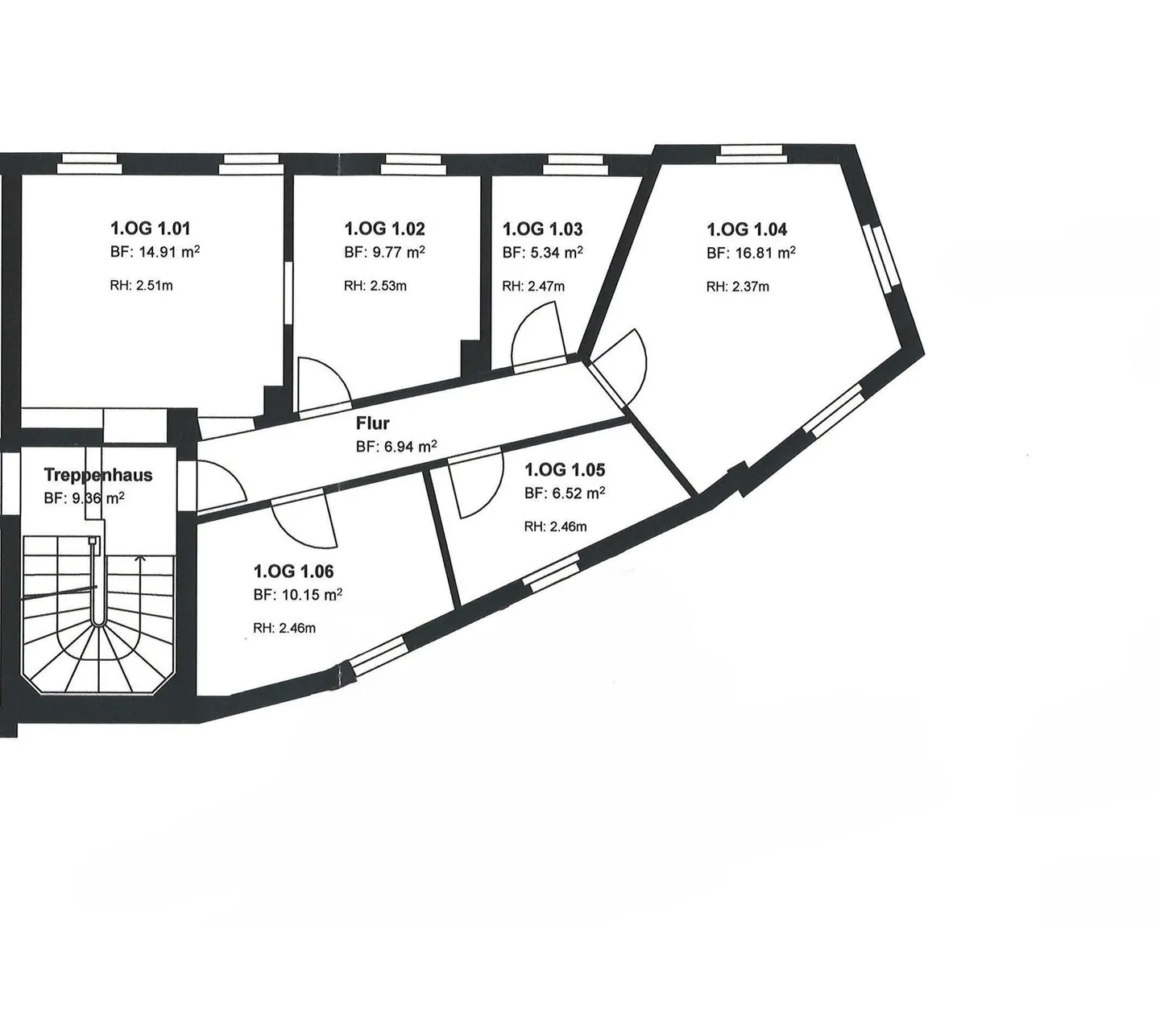 Direkt an der Konstanzer Altstadt: Altbauwohnung ohne Nachbarn drüber/drunter - Foto 8 von 8