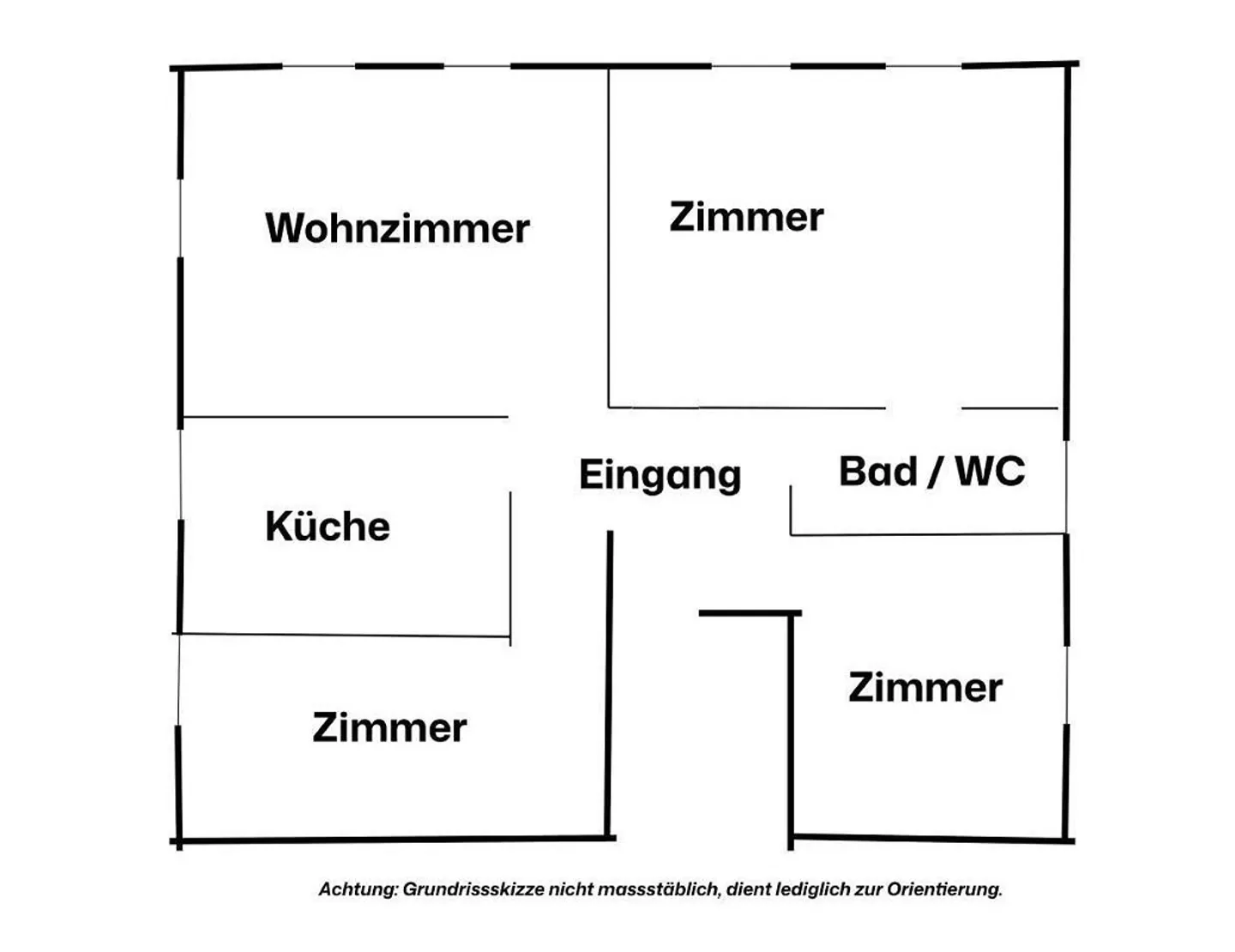 Charmante Altbauwohnung mit Gartenidylle - Foto 2 von 8