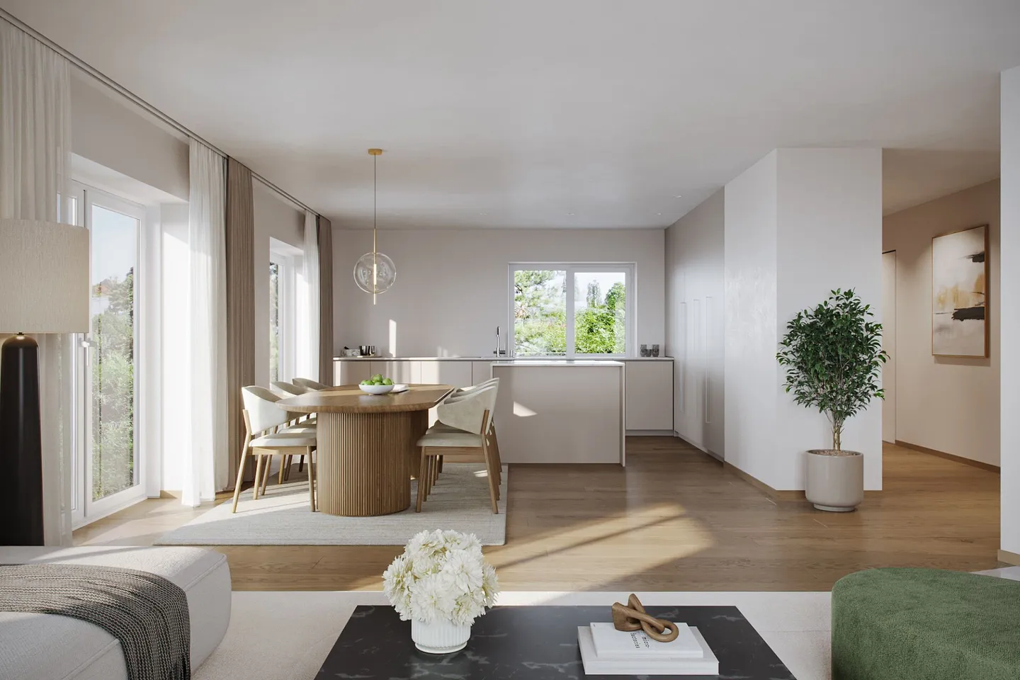 Zwei von sechs Häusern noch verfügbar - Einfamilienhaus im Neubau-Quartier Morgenacker, Buchberg SH - Foto 1 di 10