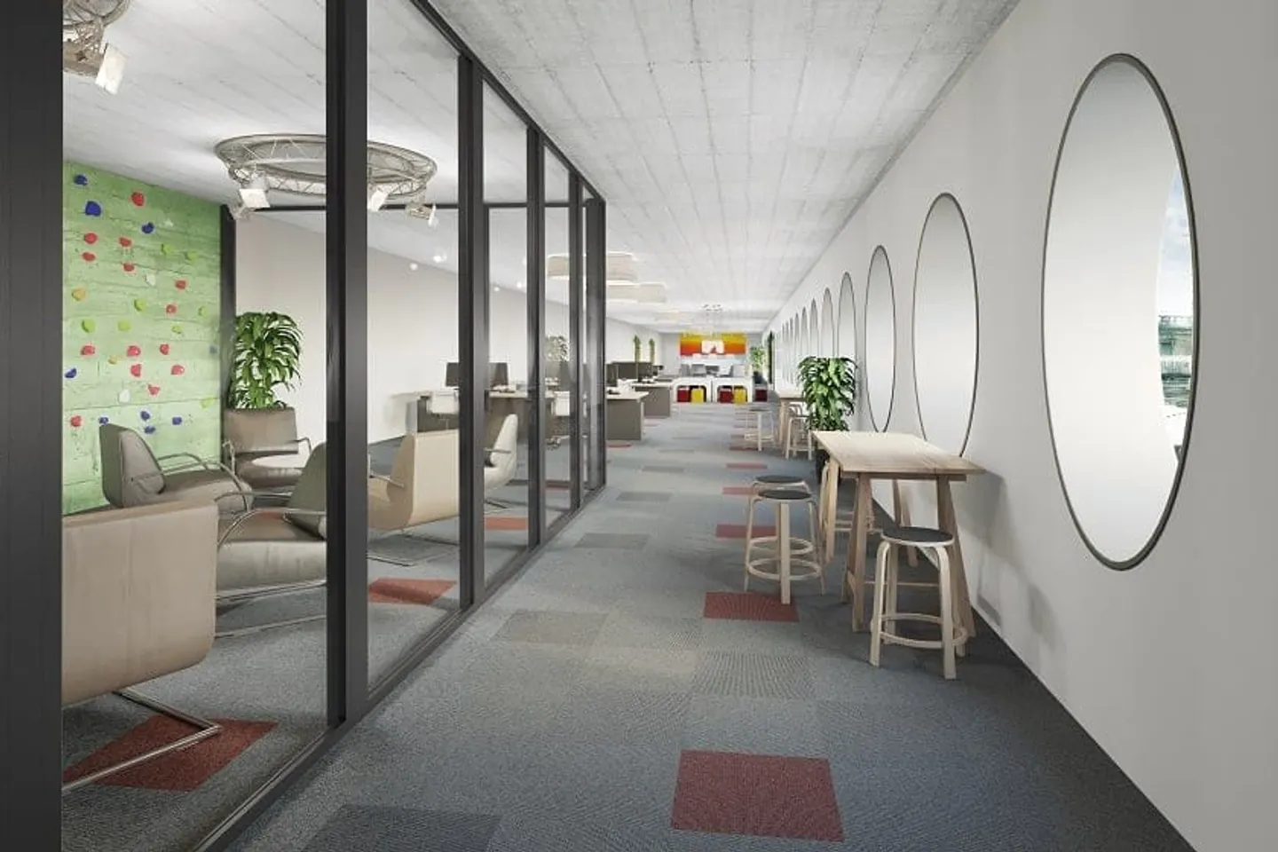 Modernes Büro im Swiss Life Arena - Foto 6 von 7
