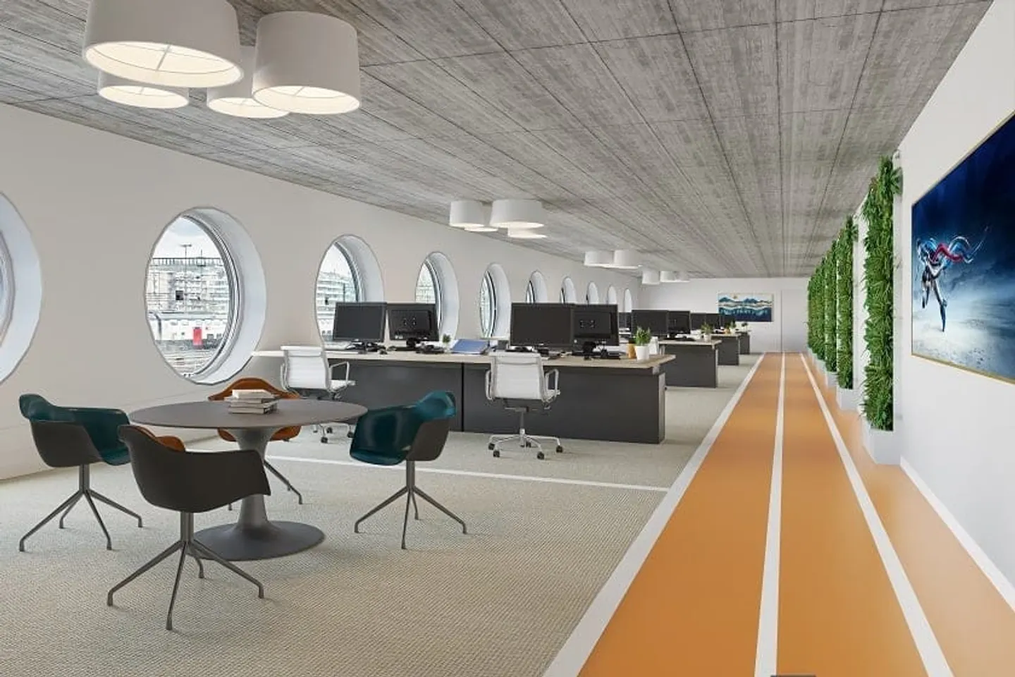 Modernes Büro im Swiss Life Arena - Foto 7 von 7