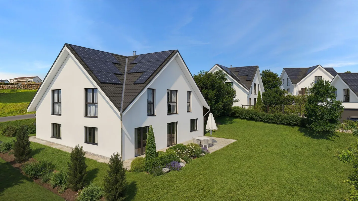 Zwei von sechs Häusern noch verfügbar - Einfamilienhaus im Neubau-Quartier Morgenacker, Buchberg SH - Foto 8 di 10