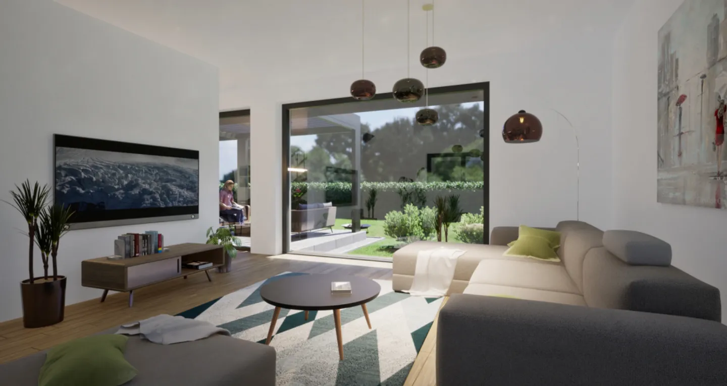 5,5-Zimmer Einfamilienhaus der Extraklasse in Corban (Haus Nr. 1) - Foto 1 von 18