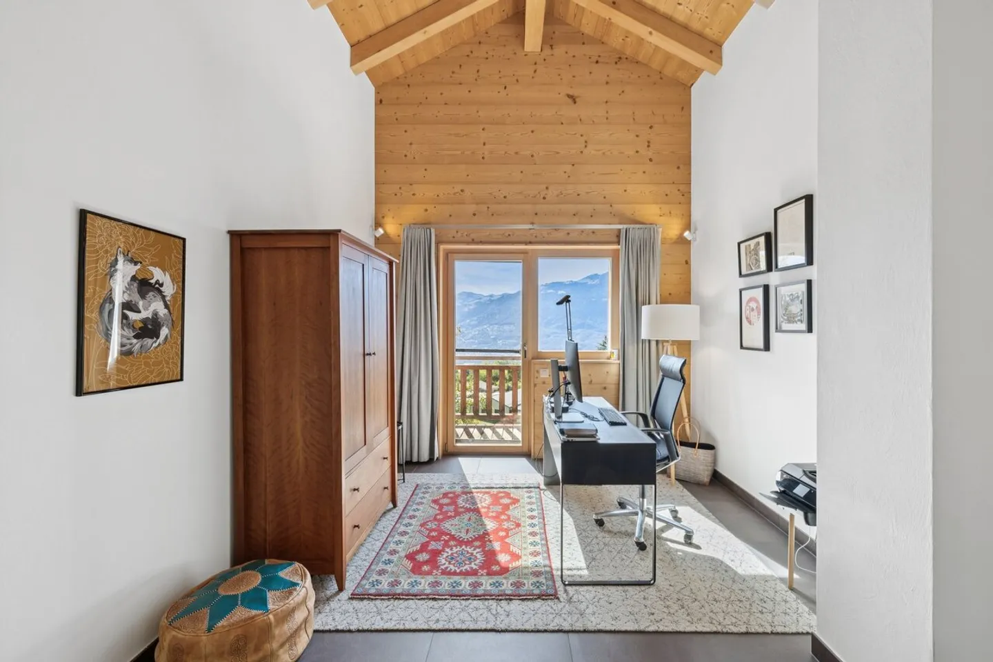 Glutières/Chablais Vaudois, prächtiges Chalet zwischen Ebene und Berg - Foto 10 von 19