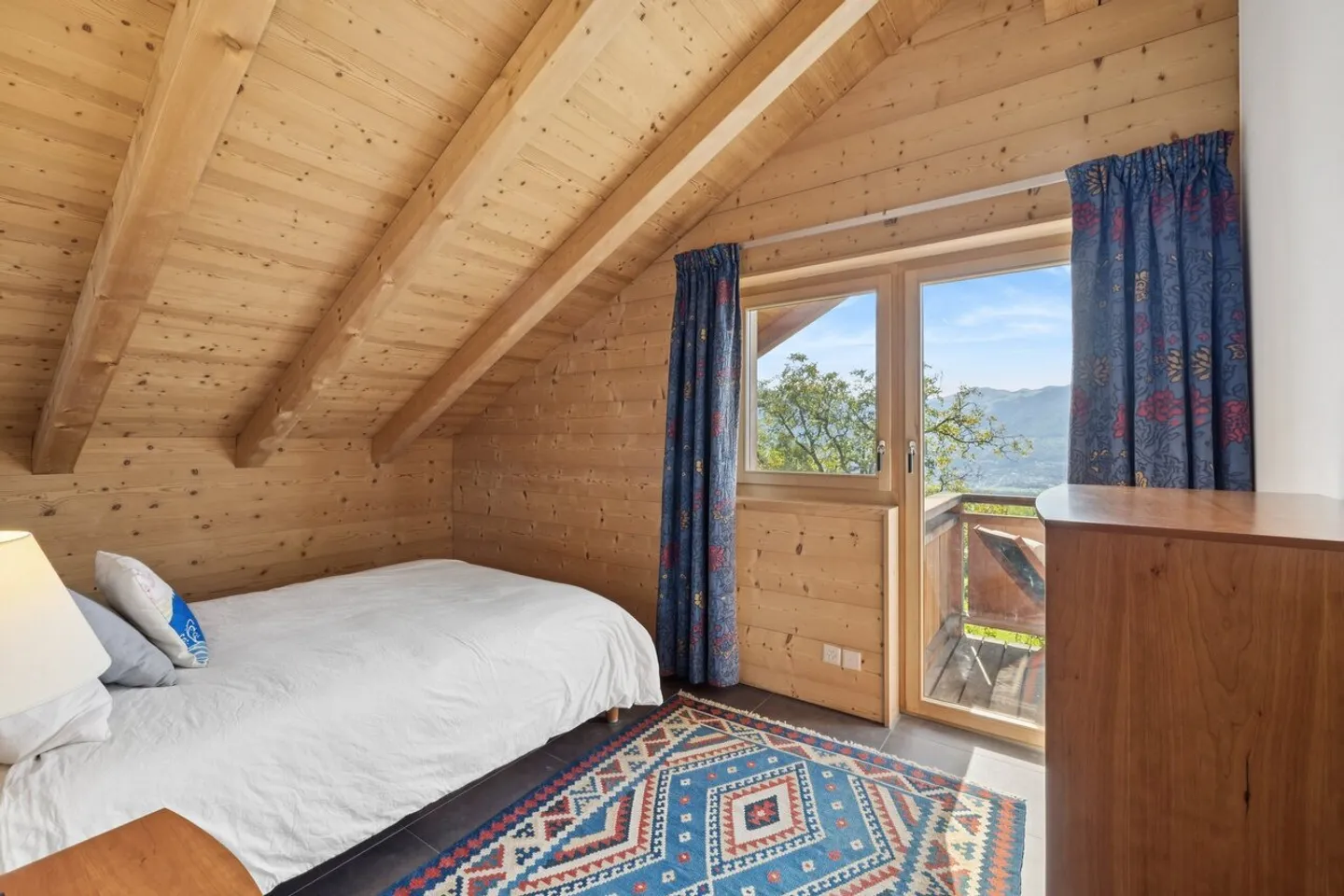 Glutières/Chablais Vaudois, prächtiges Chalet zwischen Ebene und Berg - Foto 13 von 19