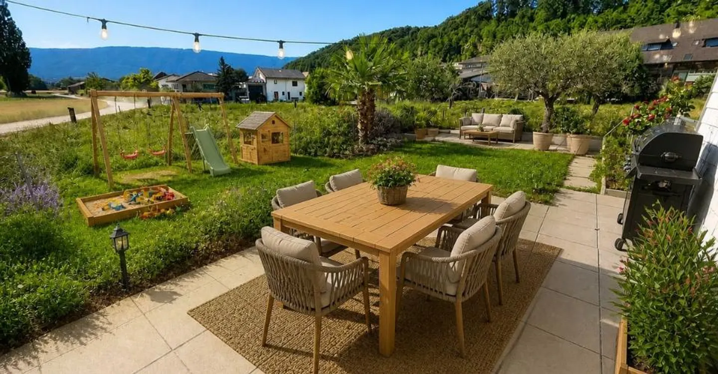 Charming Apartment in Gampelen - Photo 2 of 11