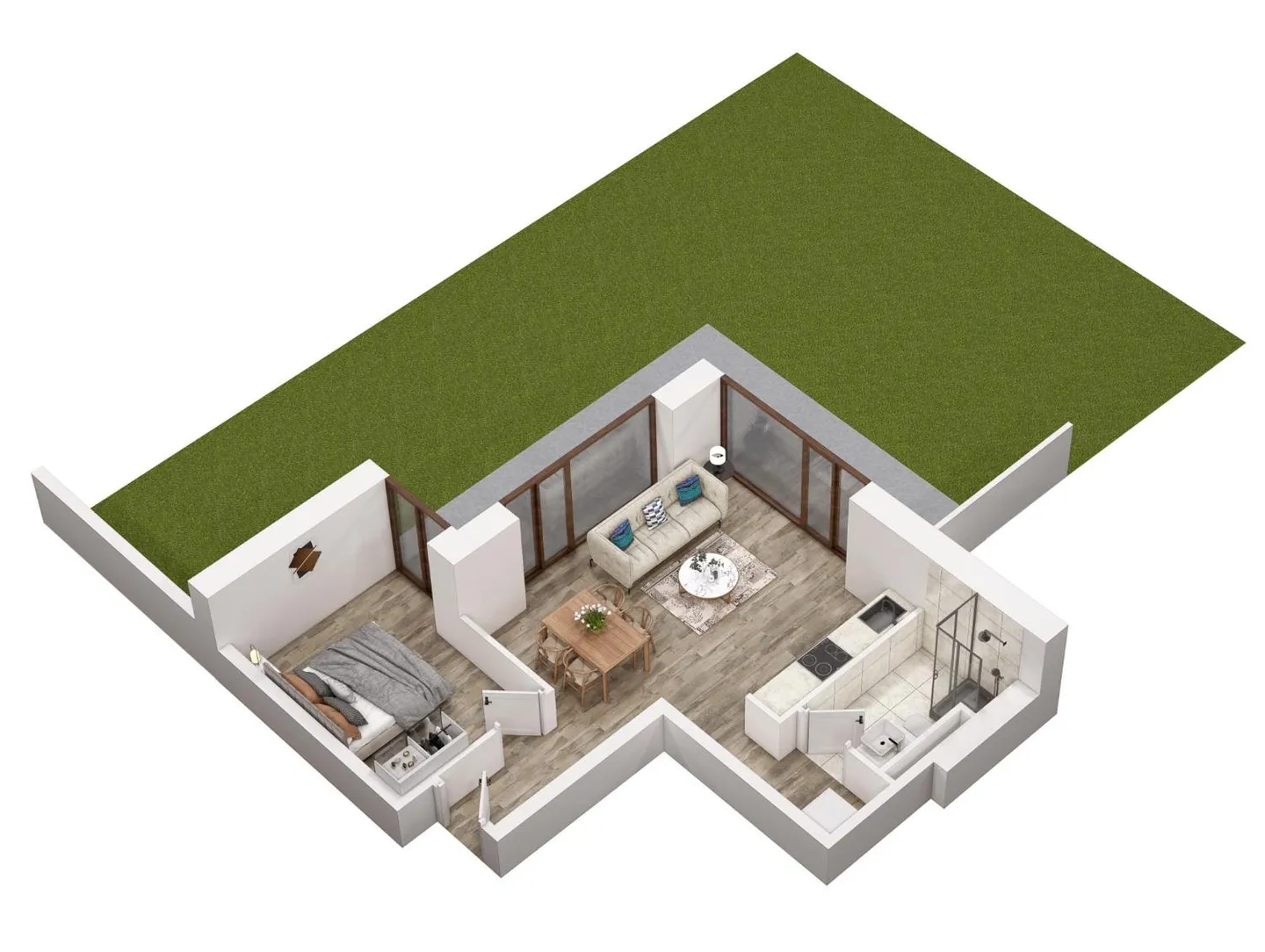 2,5-Zimmer-Wohnung - Foto 1 von 12