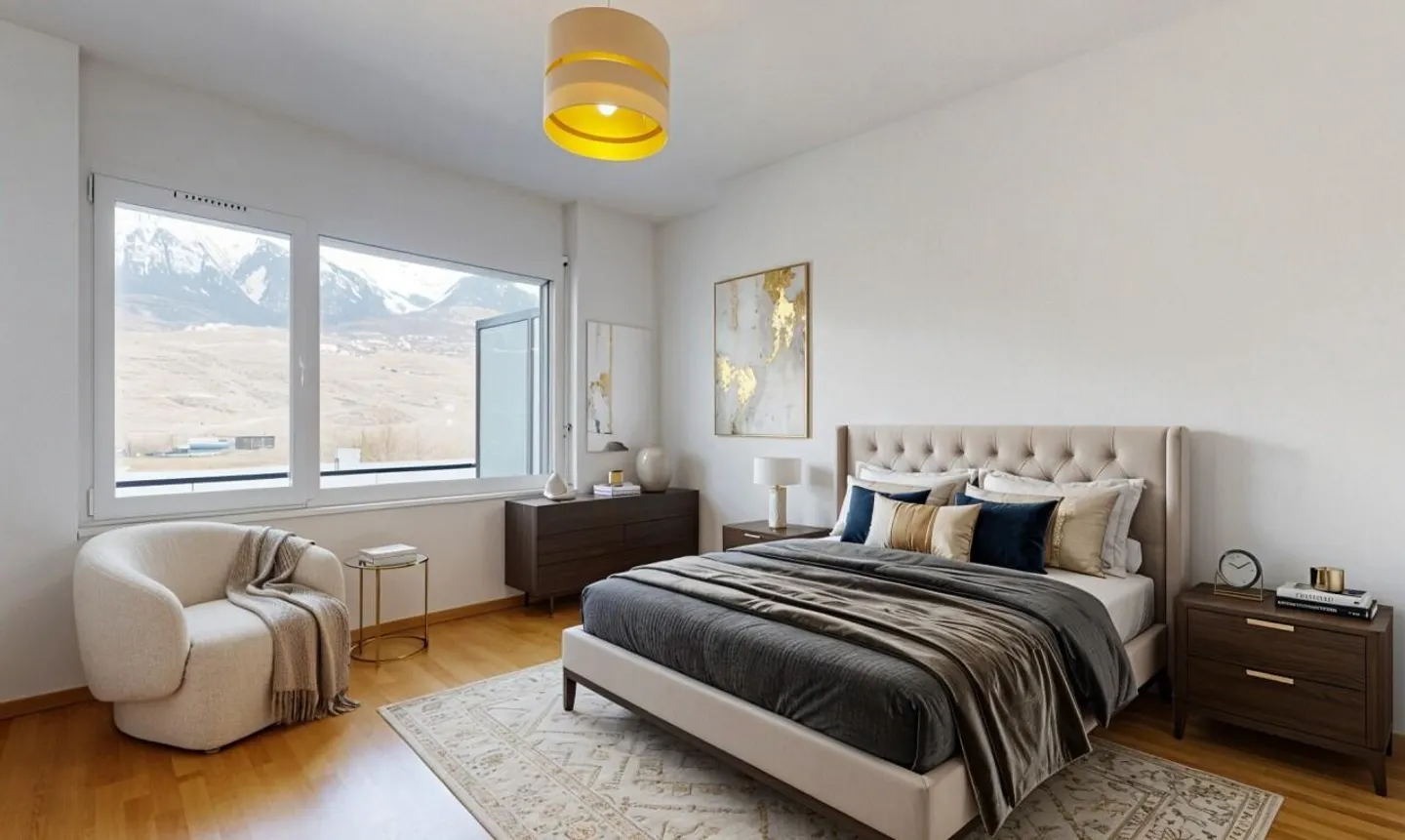 3,5-Zimmer-Wohnung mit Garagenbox in Bramois - Foto 5 von 11