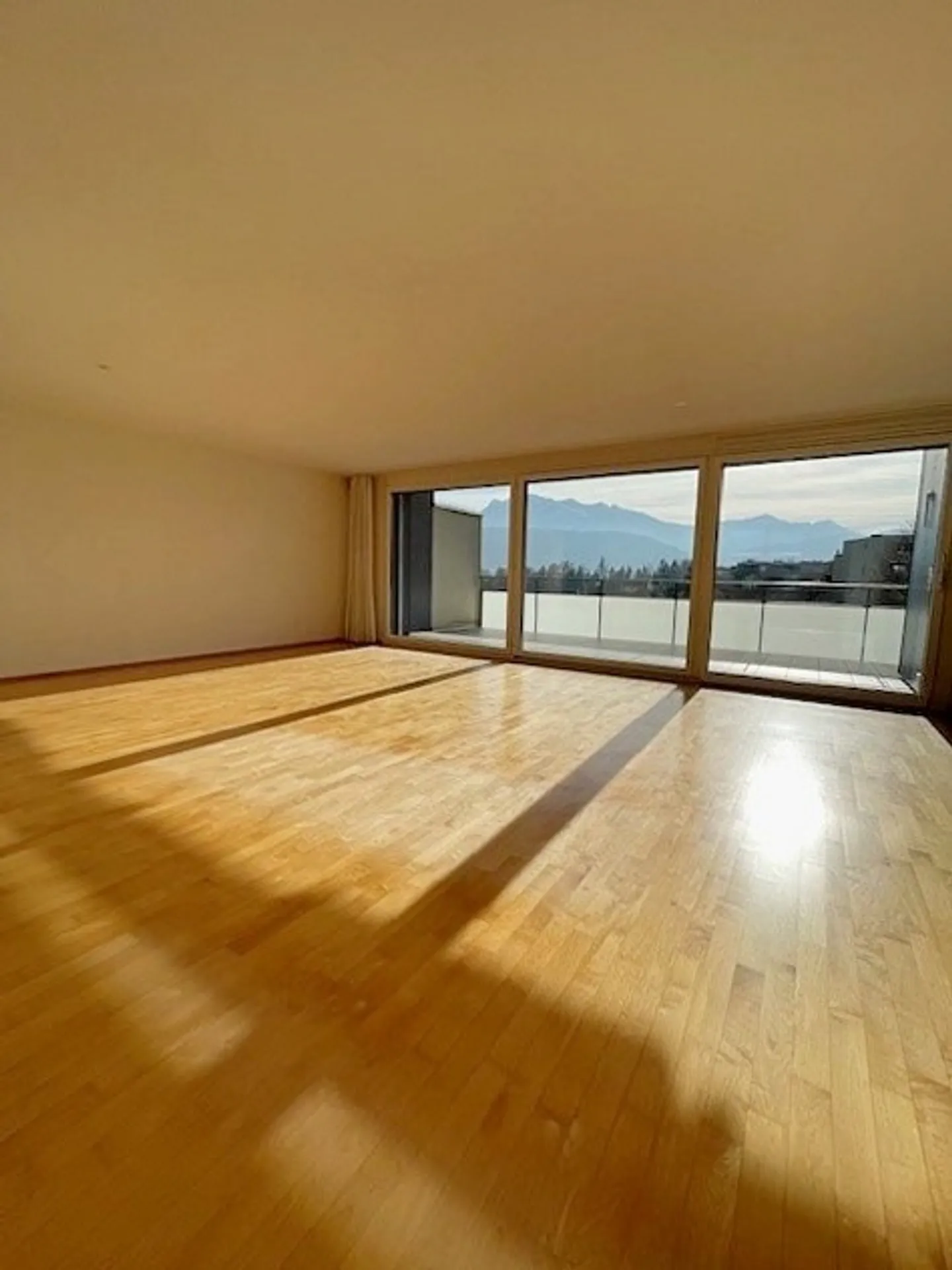 Attraktive 3.5-Zimmer-Attikawohnung mit grosser Terrasse und Weitblick bis Pilatus - Foto 2 di 4