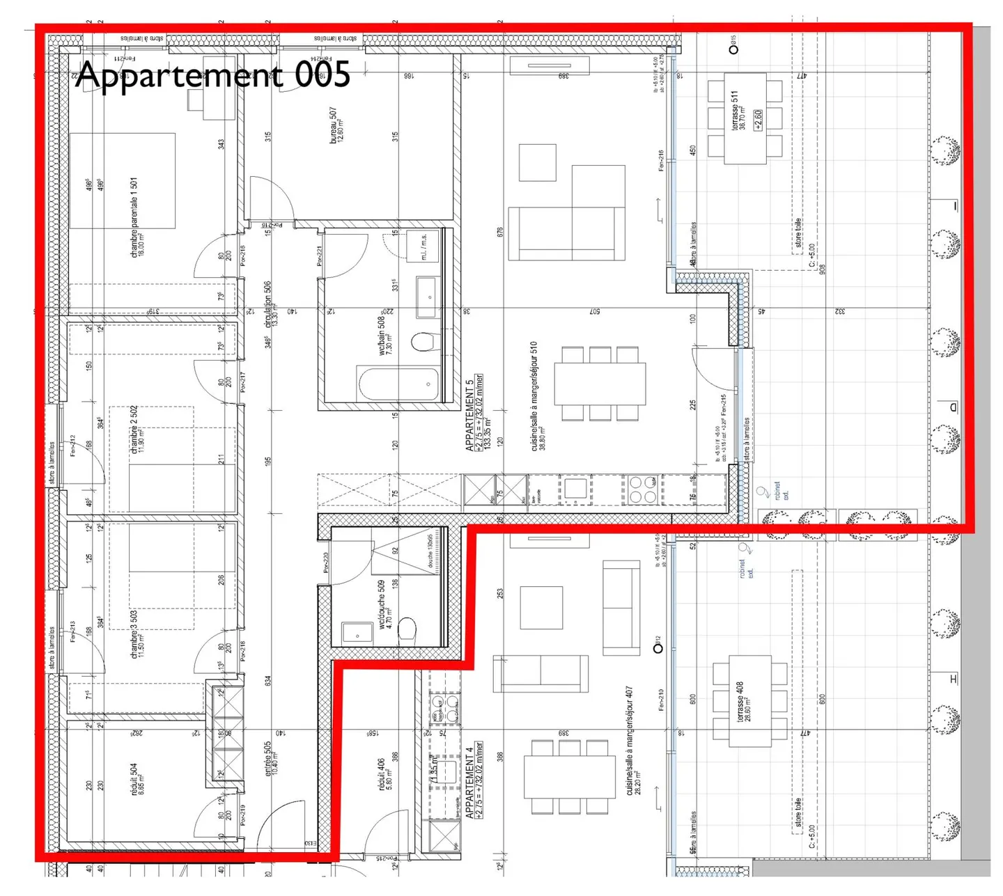 Spazioso appartamento di 5.5 locali con eccezionale terrazza di 56 m² - Foto 4 di 10