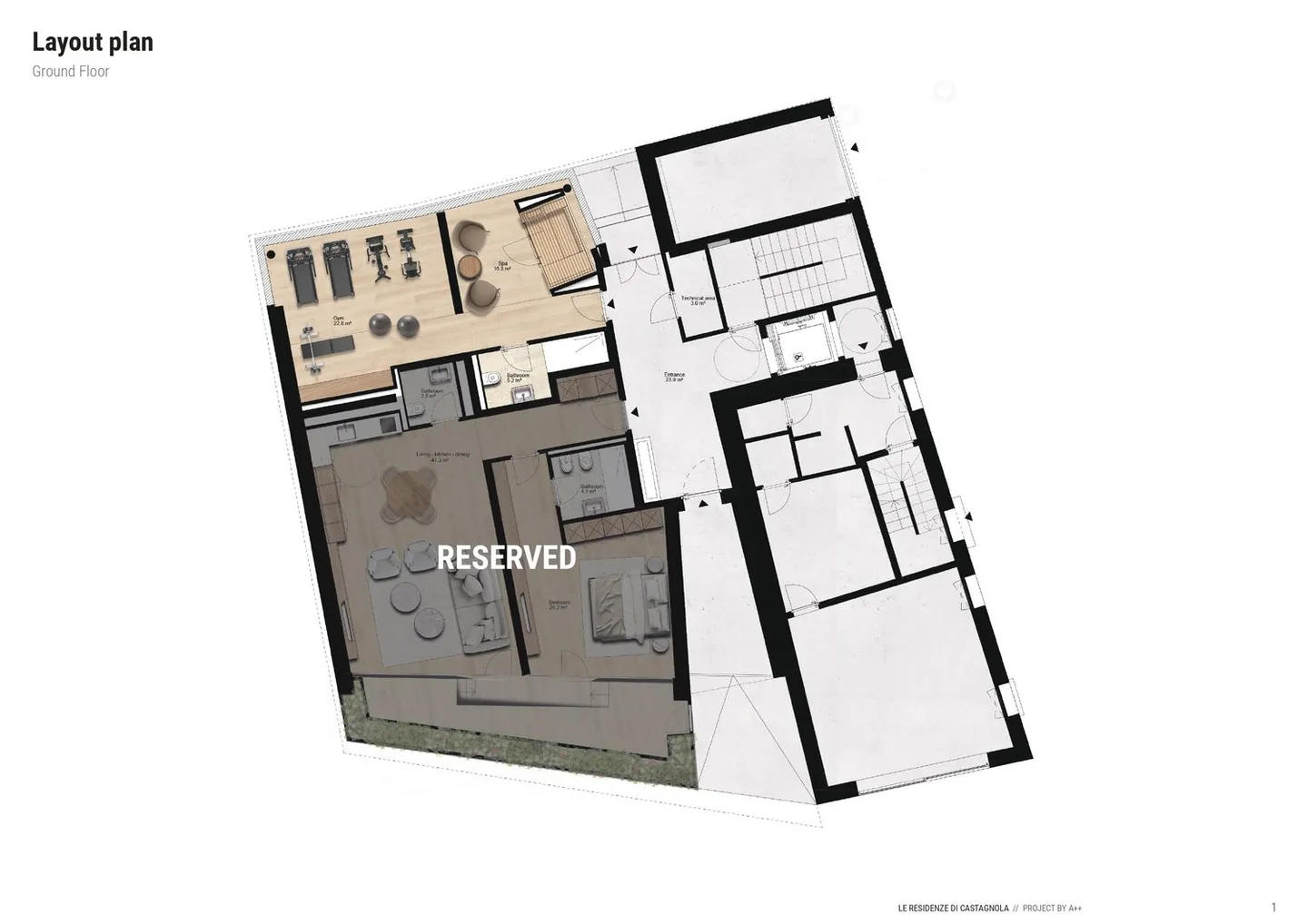 Appartement 4.5 pièces - Bord de lac avec terrasse privée - Photo 9 sur 11