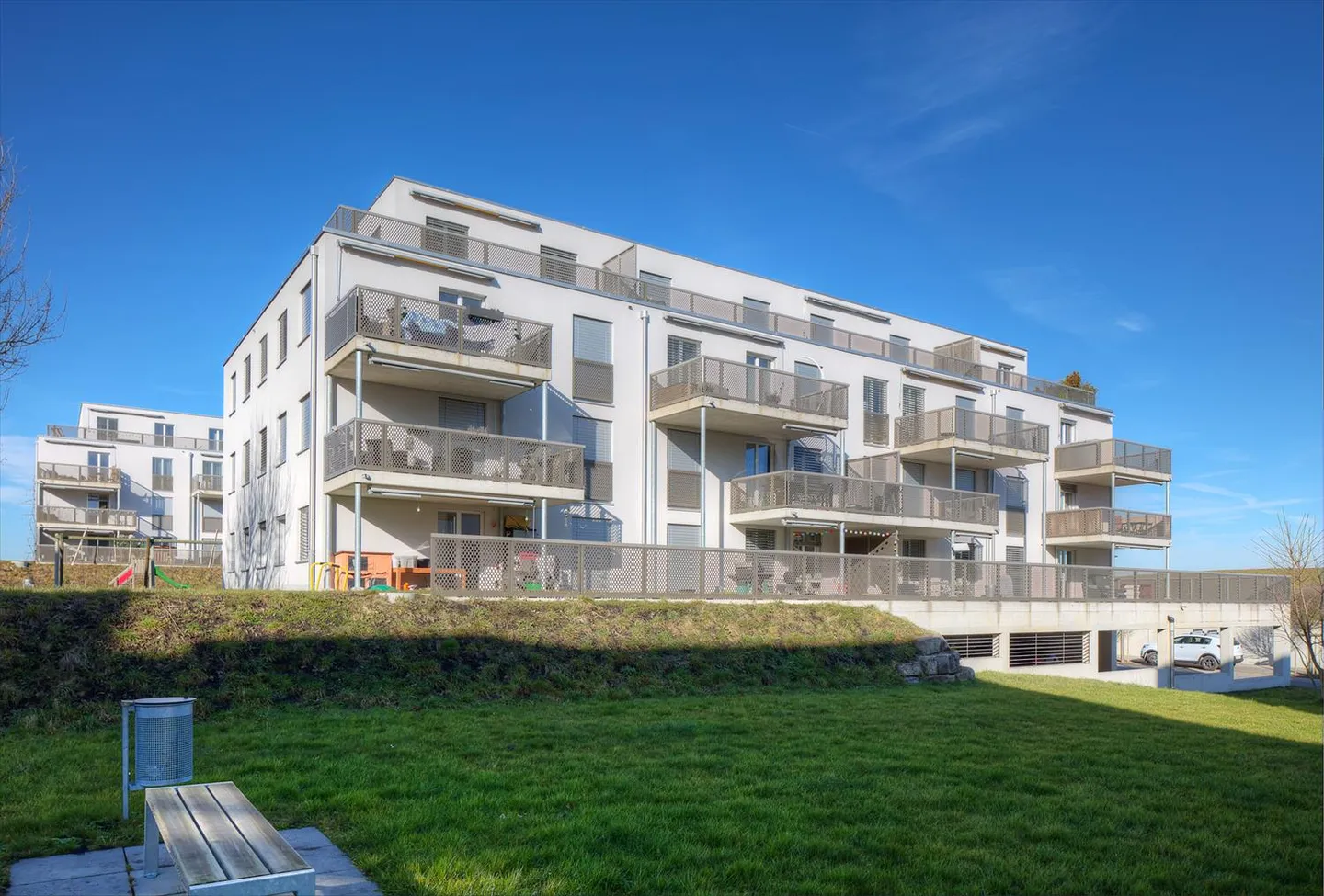 Modern apartment in Niederwangen - Rent without deposit - Photo 1 of 7