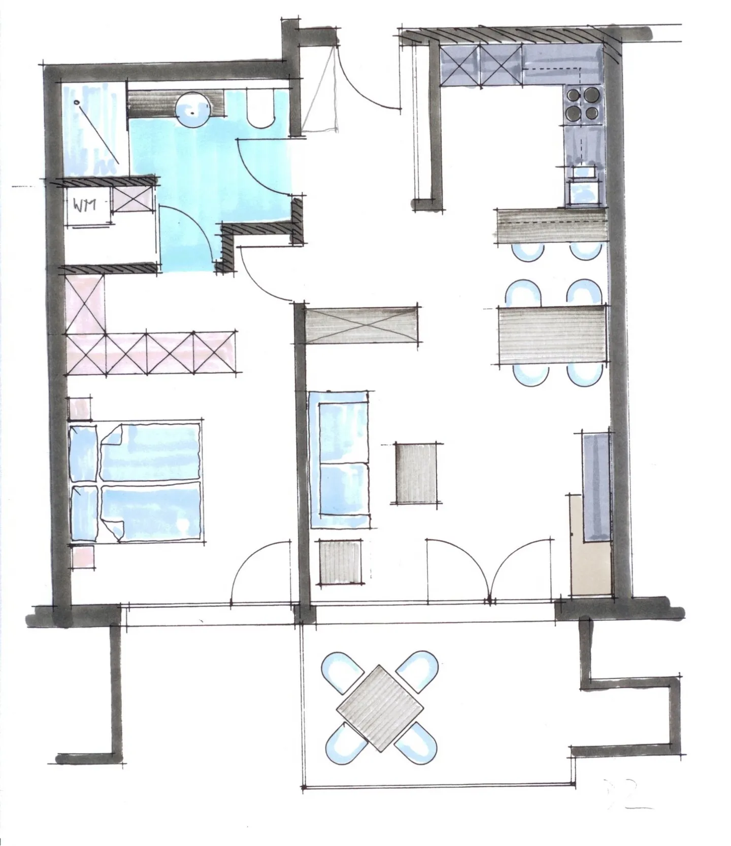 Moderno appartamento arredato di 2,5 locali con oasi benessere a Schindellegi - Foto 9 di 13