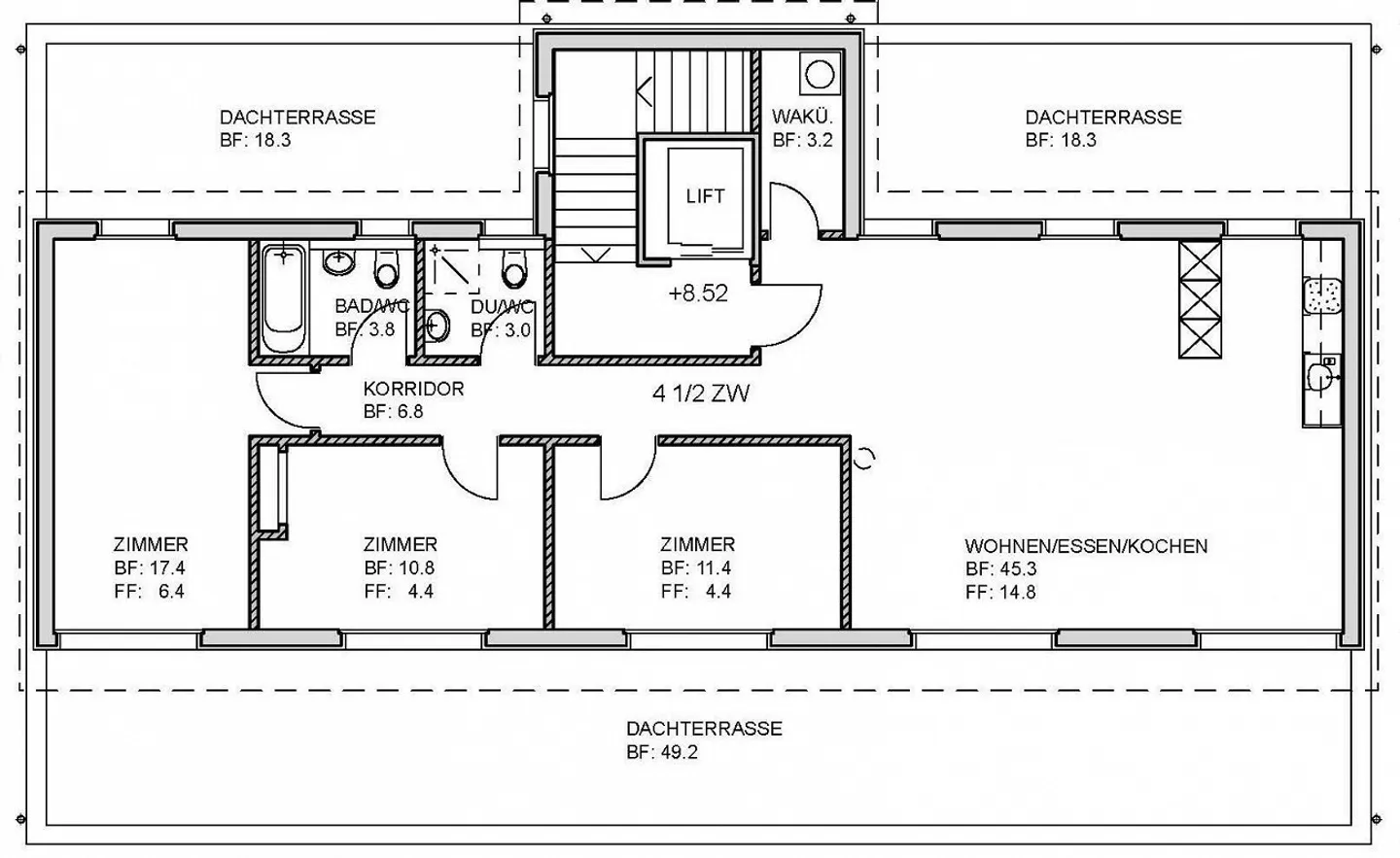Spacious penthouse apartment with a view - Photo 13 of 13