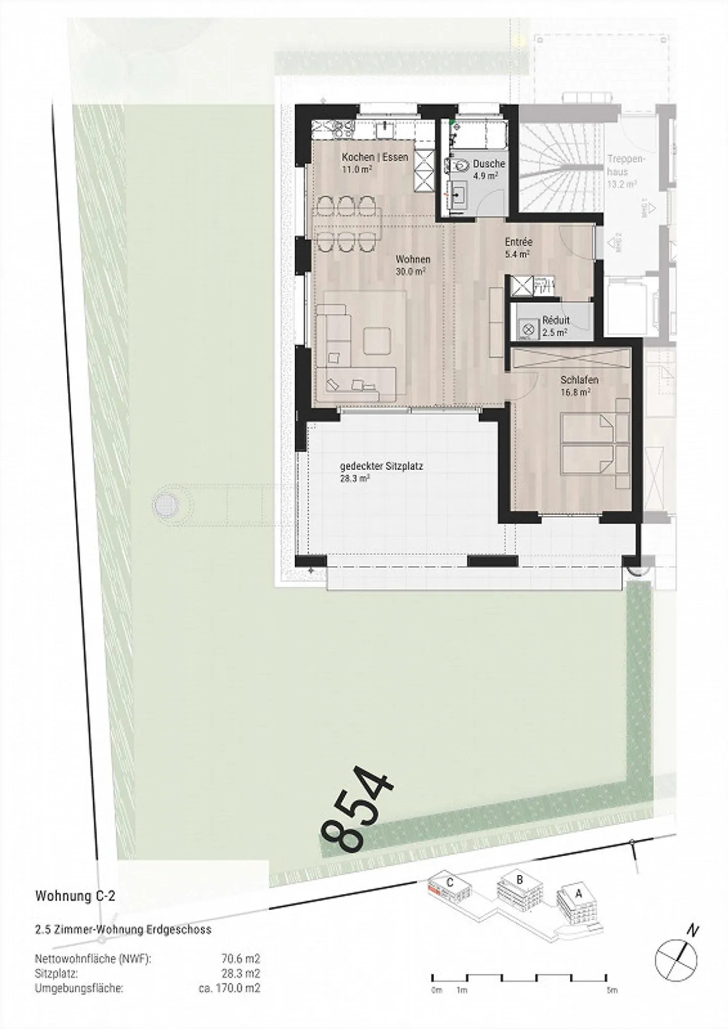 PRIMA AFFITTAZIONE APPARTAMENTO STUDIO TOP CON UN FANTASTICO CIRCONDARIO DI 170m2 - Foto 1 di 1