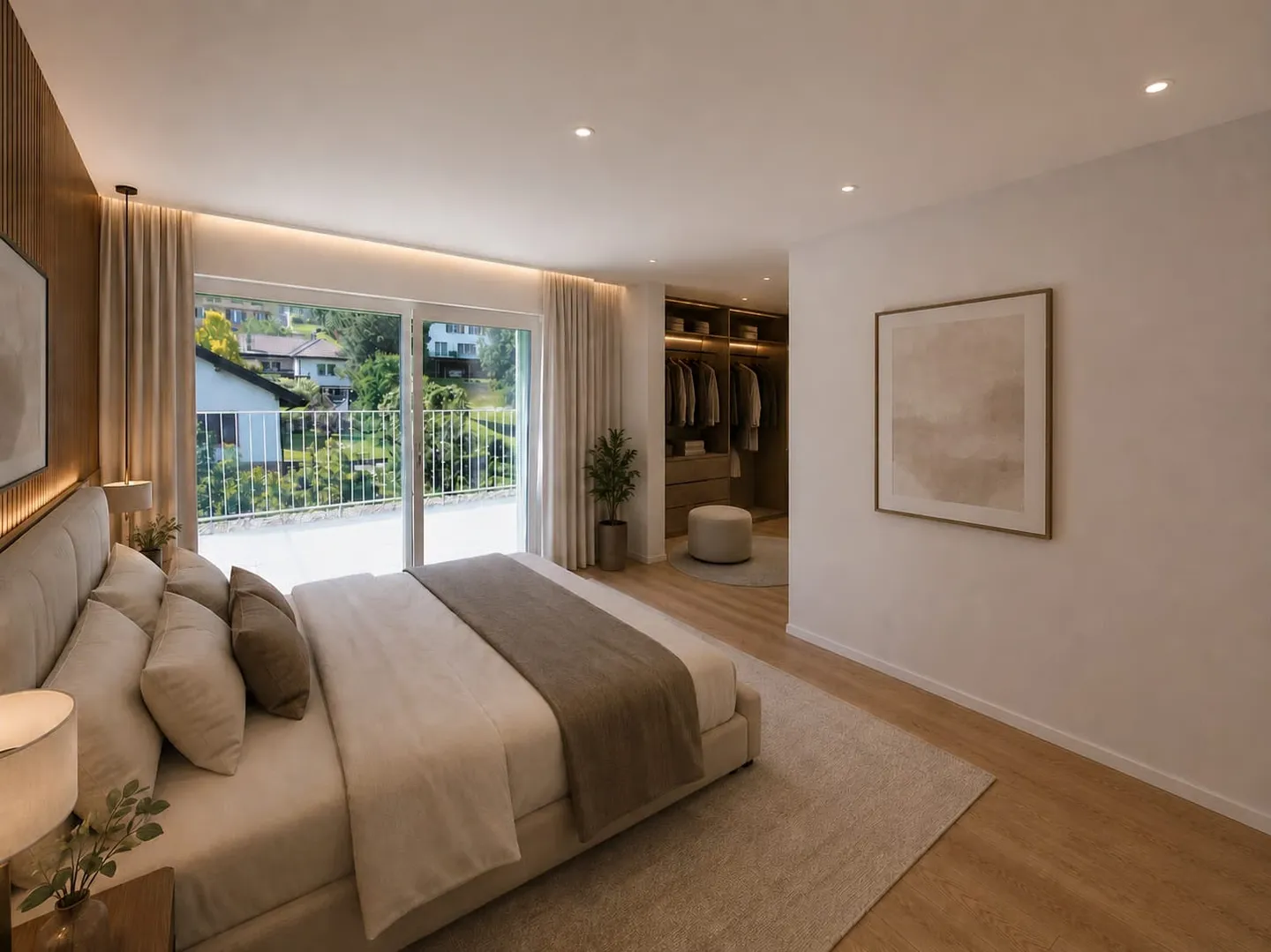 Magnificent 6.5-room attic apartment with terrace and panoramic view with private elevator - Photo 3 of 13