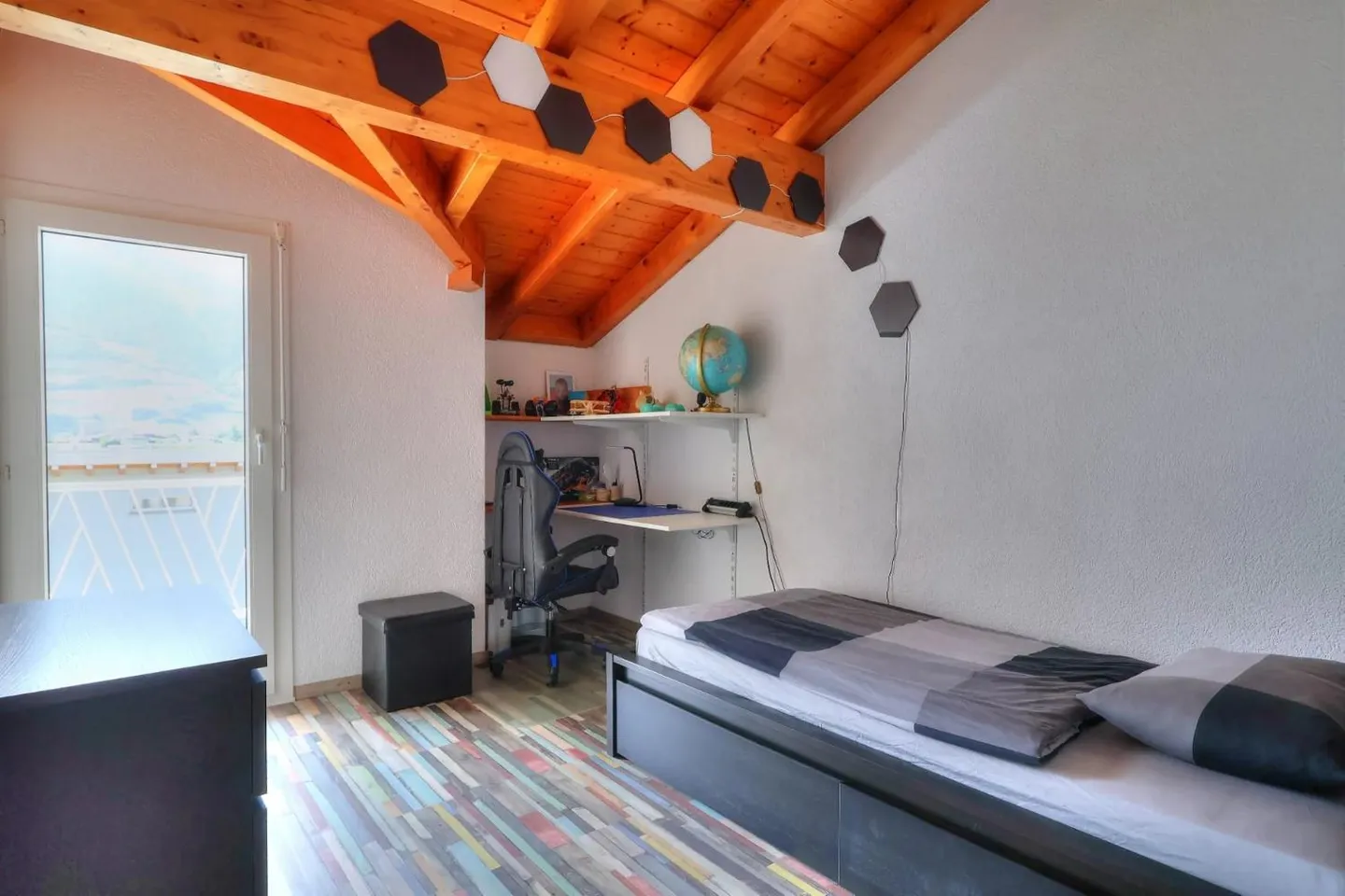 Saillon | Prachtvolle 4.5-Zimmer-Duplexwohnung, komplett renoviert - Foto 12 von 13