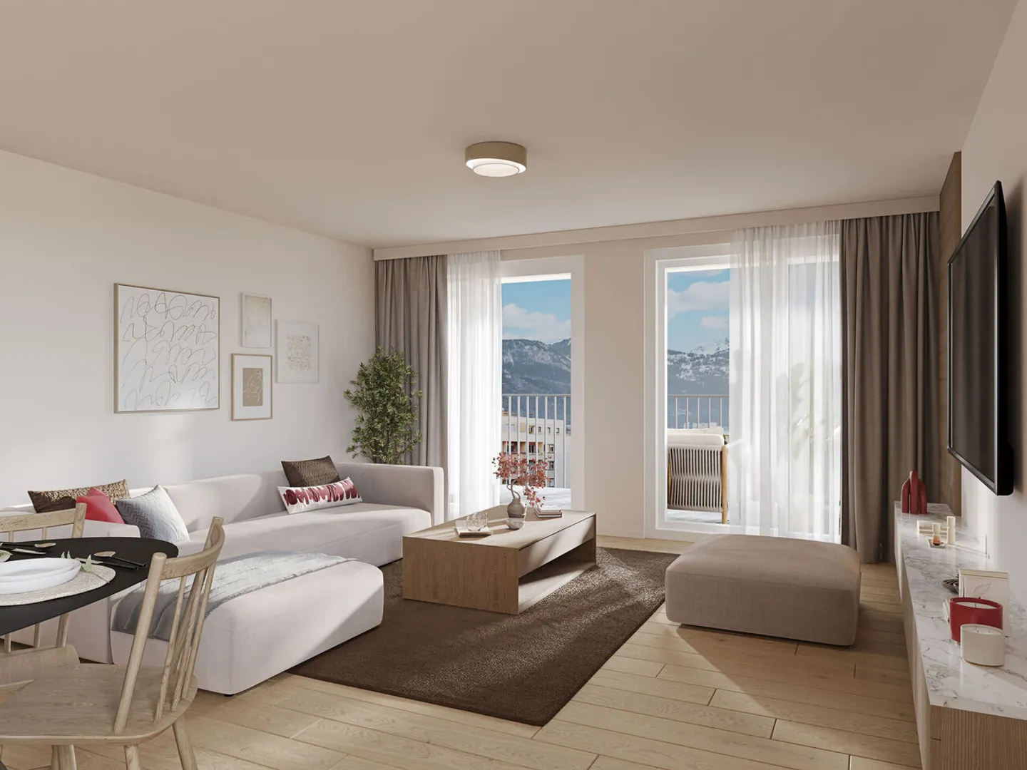 3,5 Zimmer neu - Stadtzentrum - Foto 4 von 8