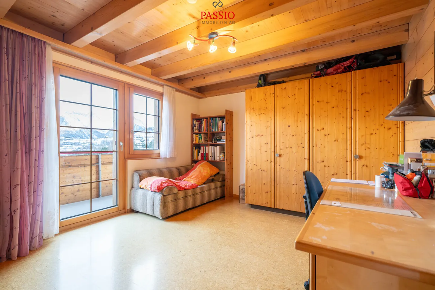 Maison en bois de mélèze de 6,5 pièces avec vue fantastique sur les Alpes - Photo 16 sur 35