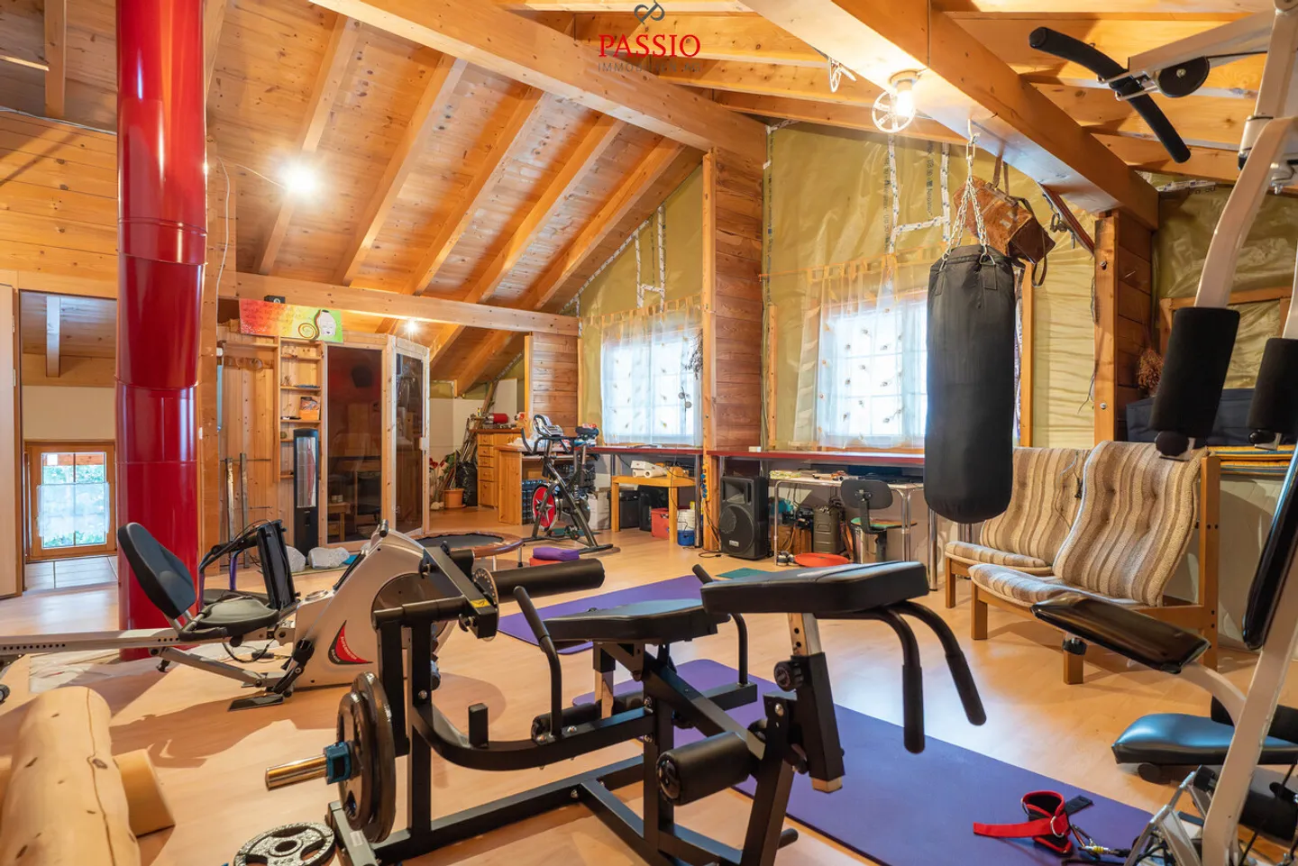 Maison en bois de mélèze de 6,5 pièces avec vue fantastique sur les Alpes - Photo 28 sur 35