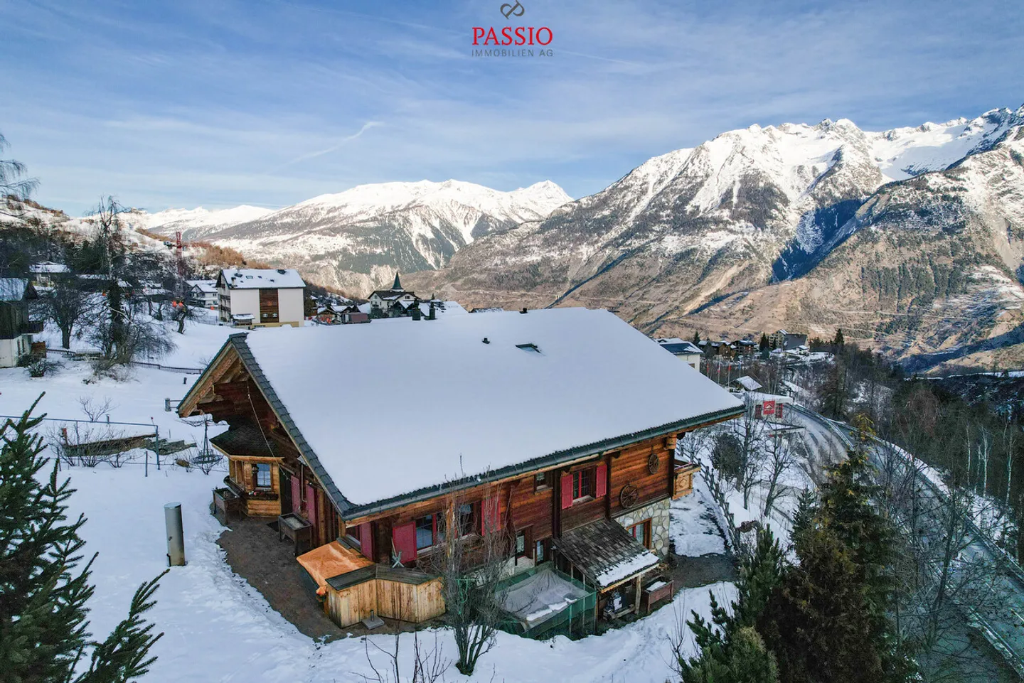 Maison en bois de mélèze de 6,5 pièces avec vue fantastique sur les Alpes - Photo 31 sur 35