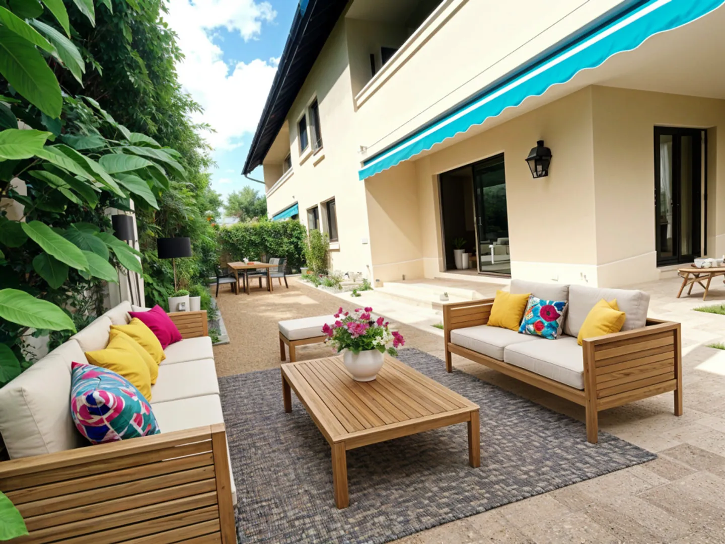 Corsier Zentrum, Gartenwohnung, Magnificent 5 Zimmer vollständig renoviert - Foto 1 von 11