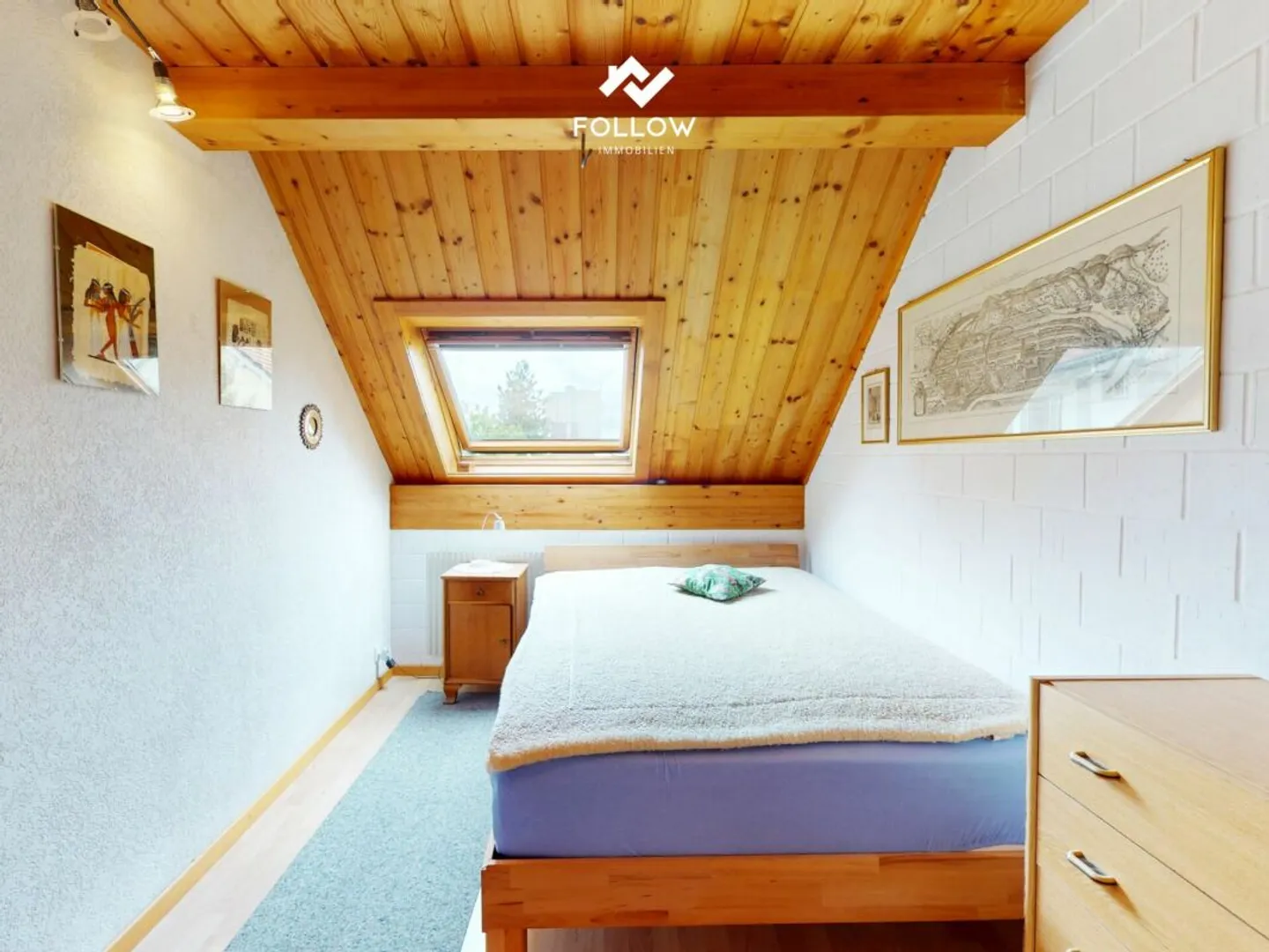 Casa bifamiliare adatta alle famiglie con giardino e carport in una posizione tranquilla nel centro del villaggio di Kerzers - Foto 7 di 12