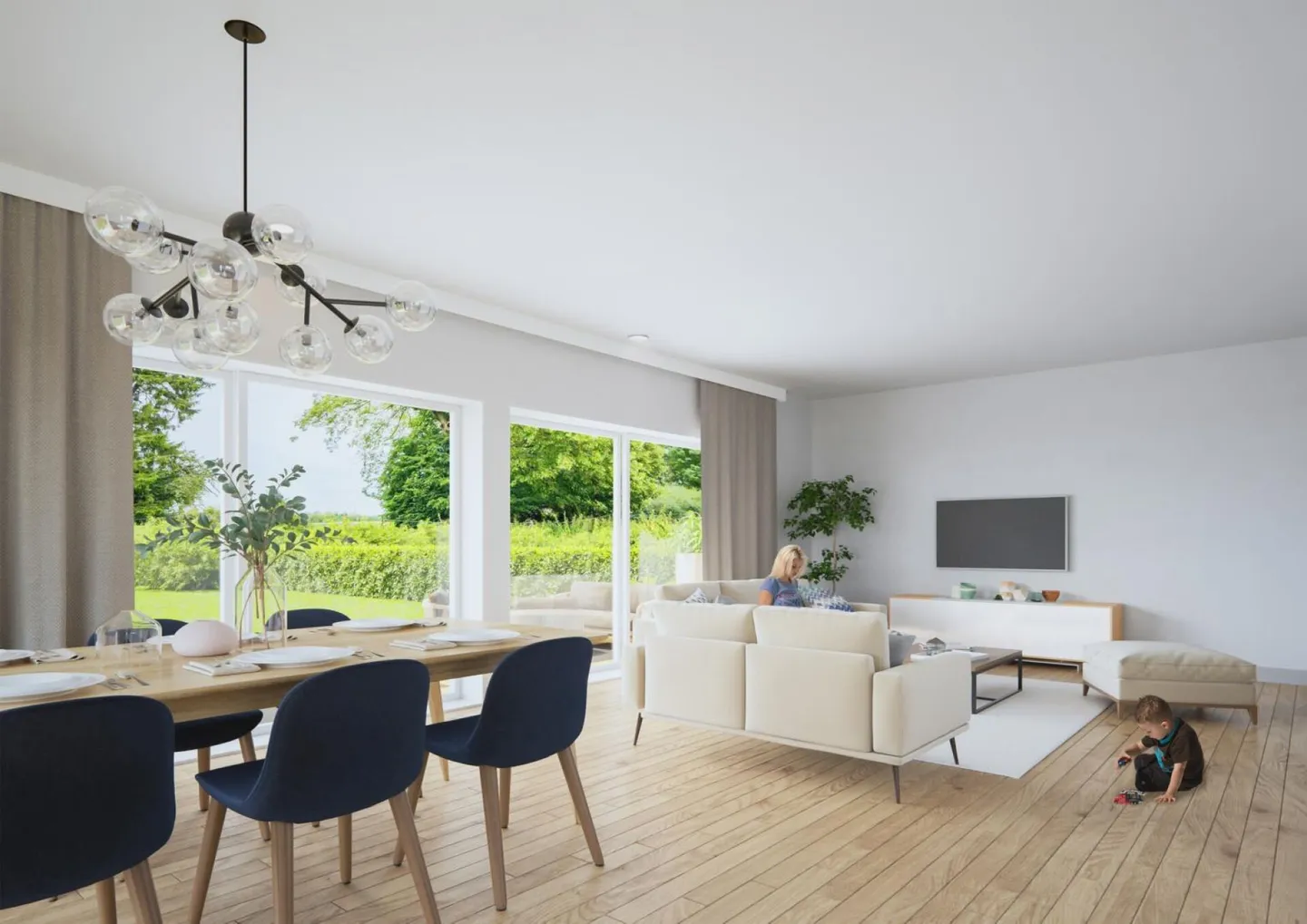 Appartamento/villa di 4,5 locali + grande seminterrato a Mont-sur-Lausanne - Foto 2 di 3