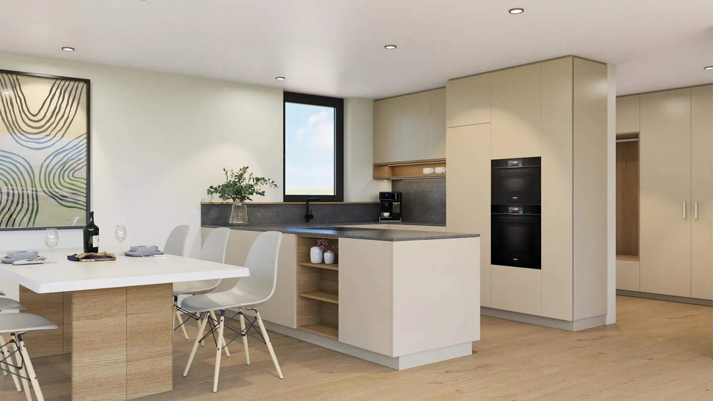 Moderne 4.5 Zimmer-Terrassenwohnung (Neubau) - Photo 4 of 7