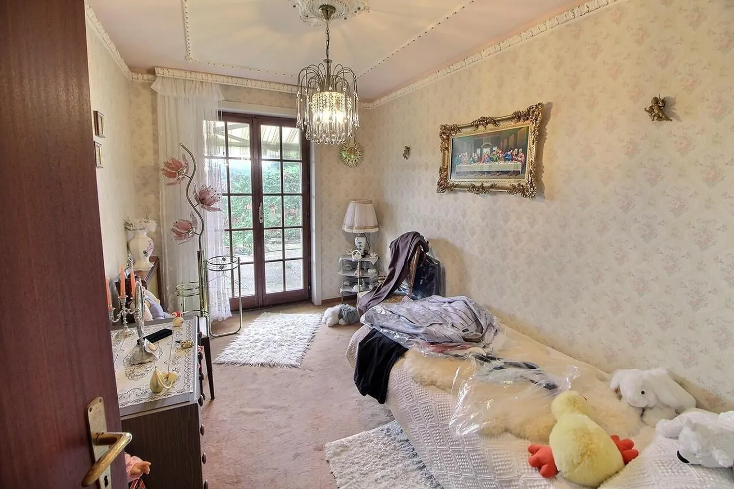 Sehr großes Einfamilienhaus in Cugy im Viager, halb besetzt, ohne Miete - Foto 4 von 12