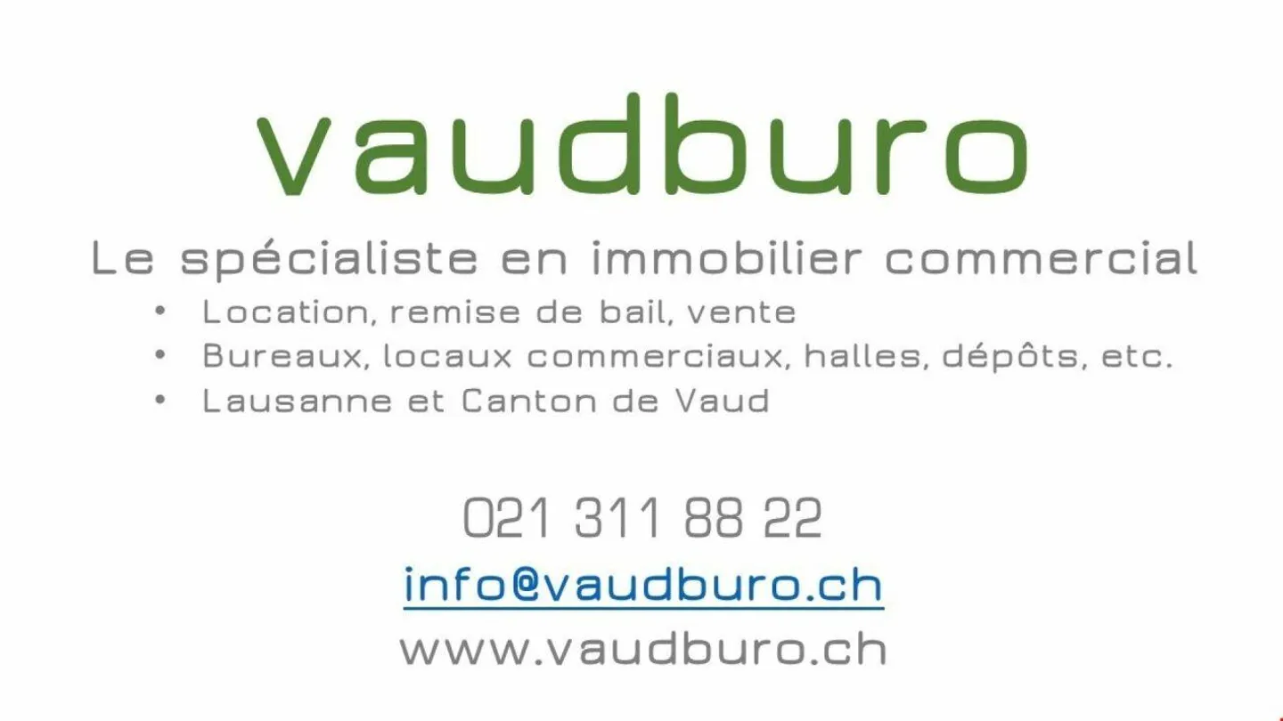 Vaud local, workshop, showroom, depot, stock in Mont-sur-Lausanne. - Photo 9 of 9