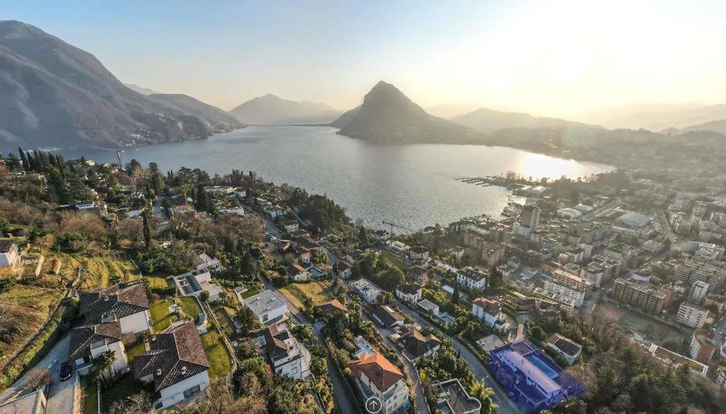 Ampio 5.5 locali vista lago a Lugano - Ruvigliana - Foto 1 di 13