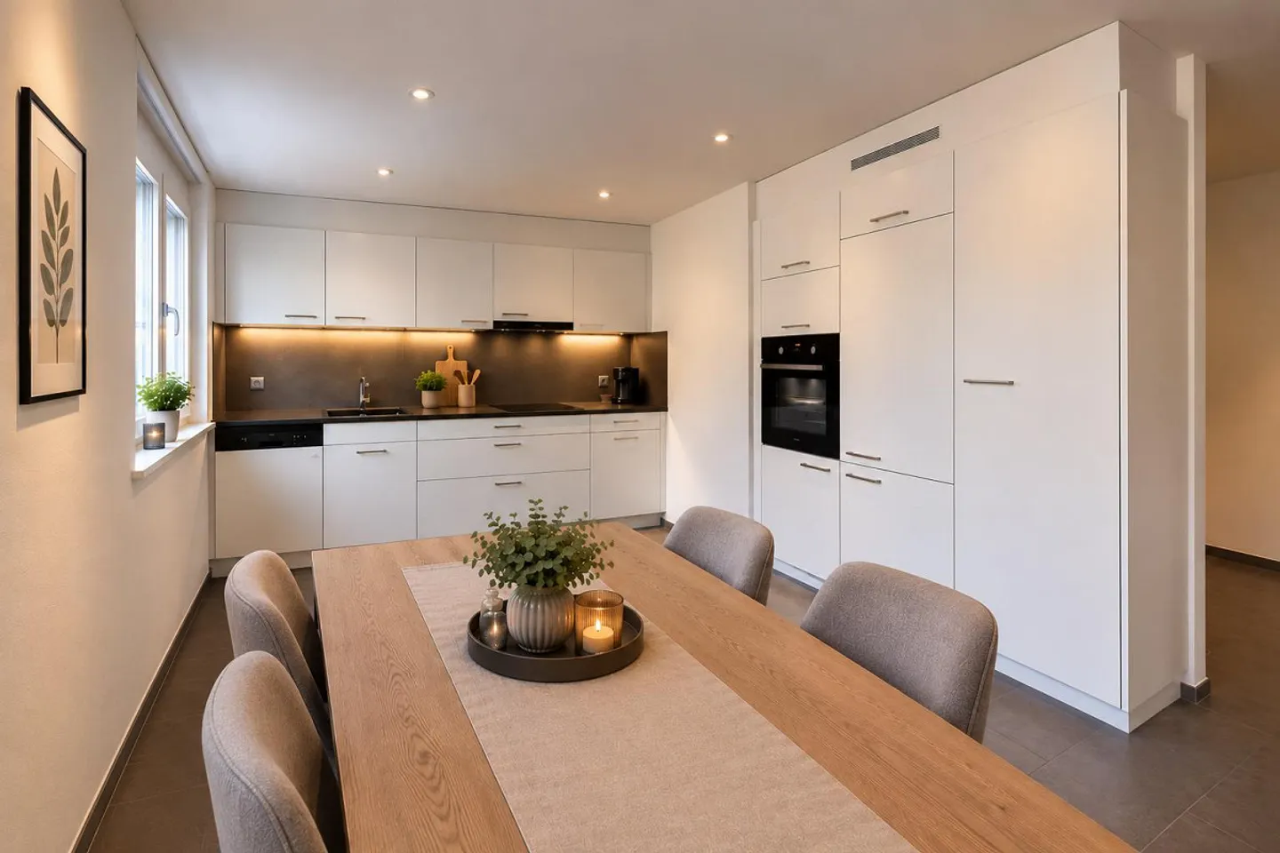 Idéal pour les familles ou la colocation | Appartement moderne de 4,5 pièces | 2 salles de bain - Photo 4 sur 20