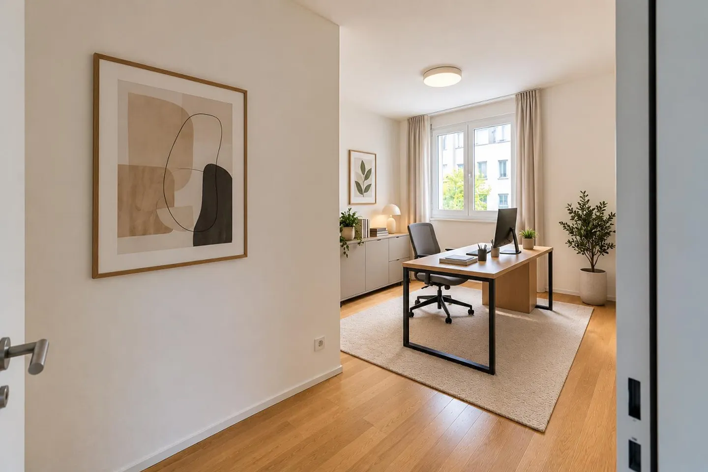 Idéal pour les familles ou la colocation | Appartement moderne de 4,5 pièces | 2 salles de bain - Photo 9 sur 20