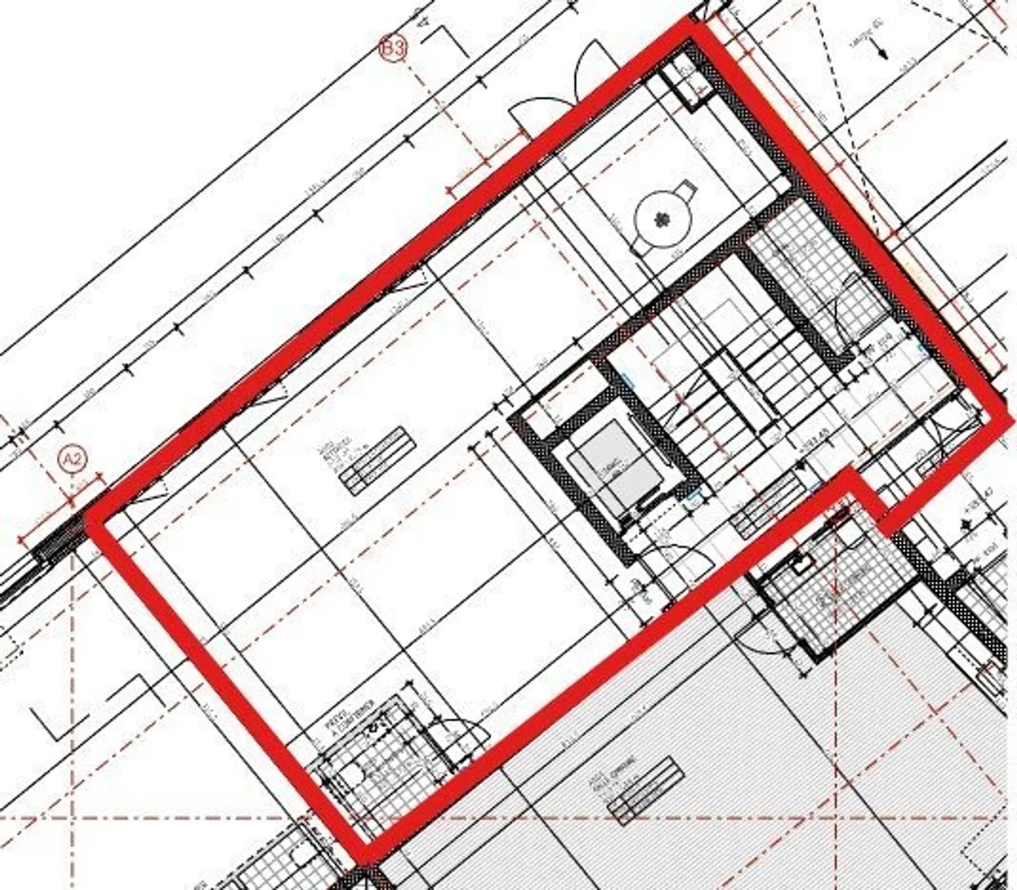 Gewerbe/Bürofläche von 71m2 im Erdgeschoss - Foto 2 von 2
