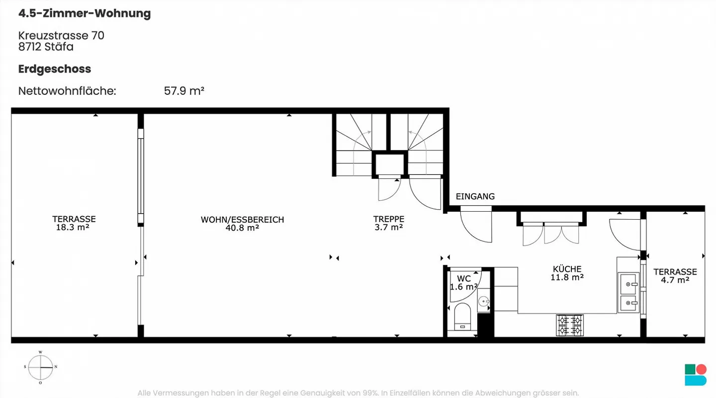 Stunning 4.5-Room Apartment in Stäfa - Photo 9 of 11