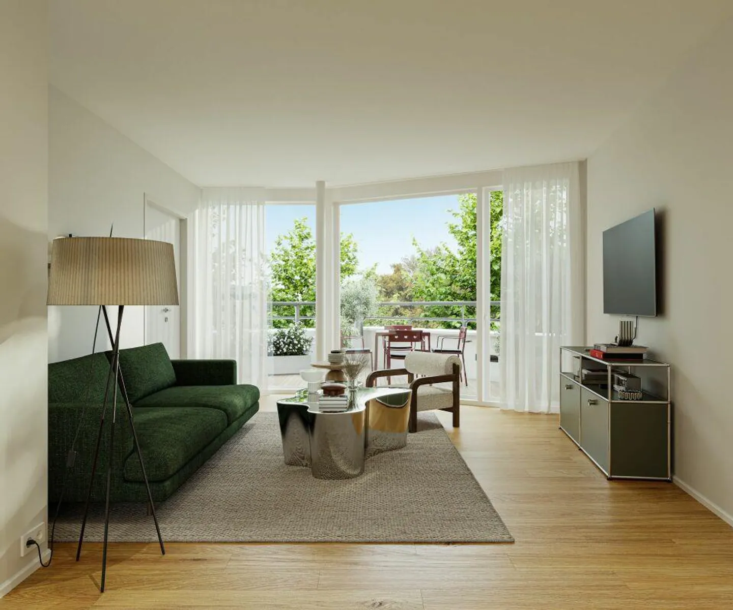 First rental "Two Beech Trees" - Your dream from above: Attic with a view of the greenery - Photo 1 of 5