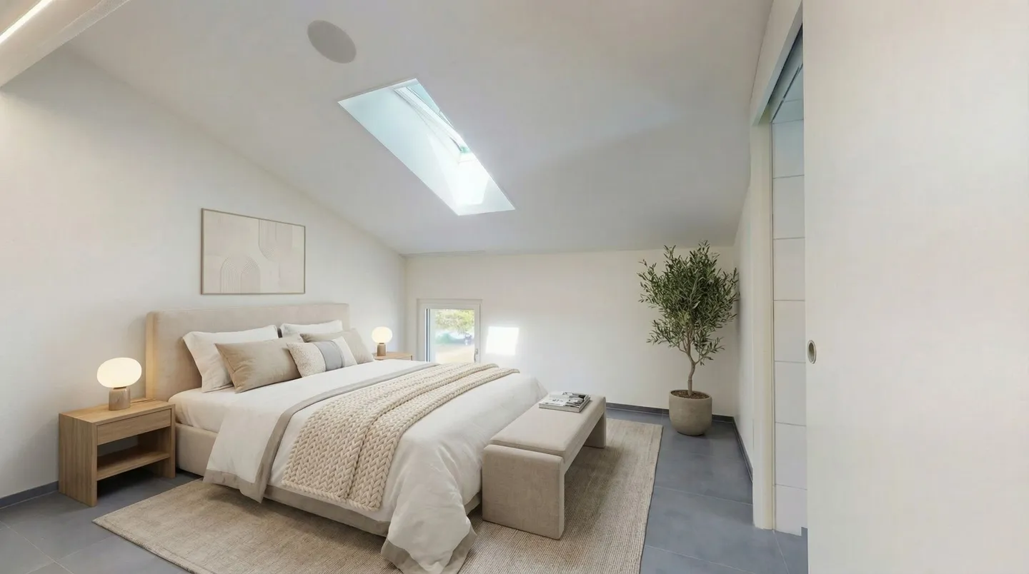 Moderne Dachgeschosswohnung mit spektakulärer Aussicht - Foto 5 di 14