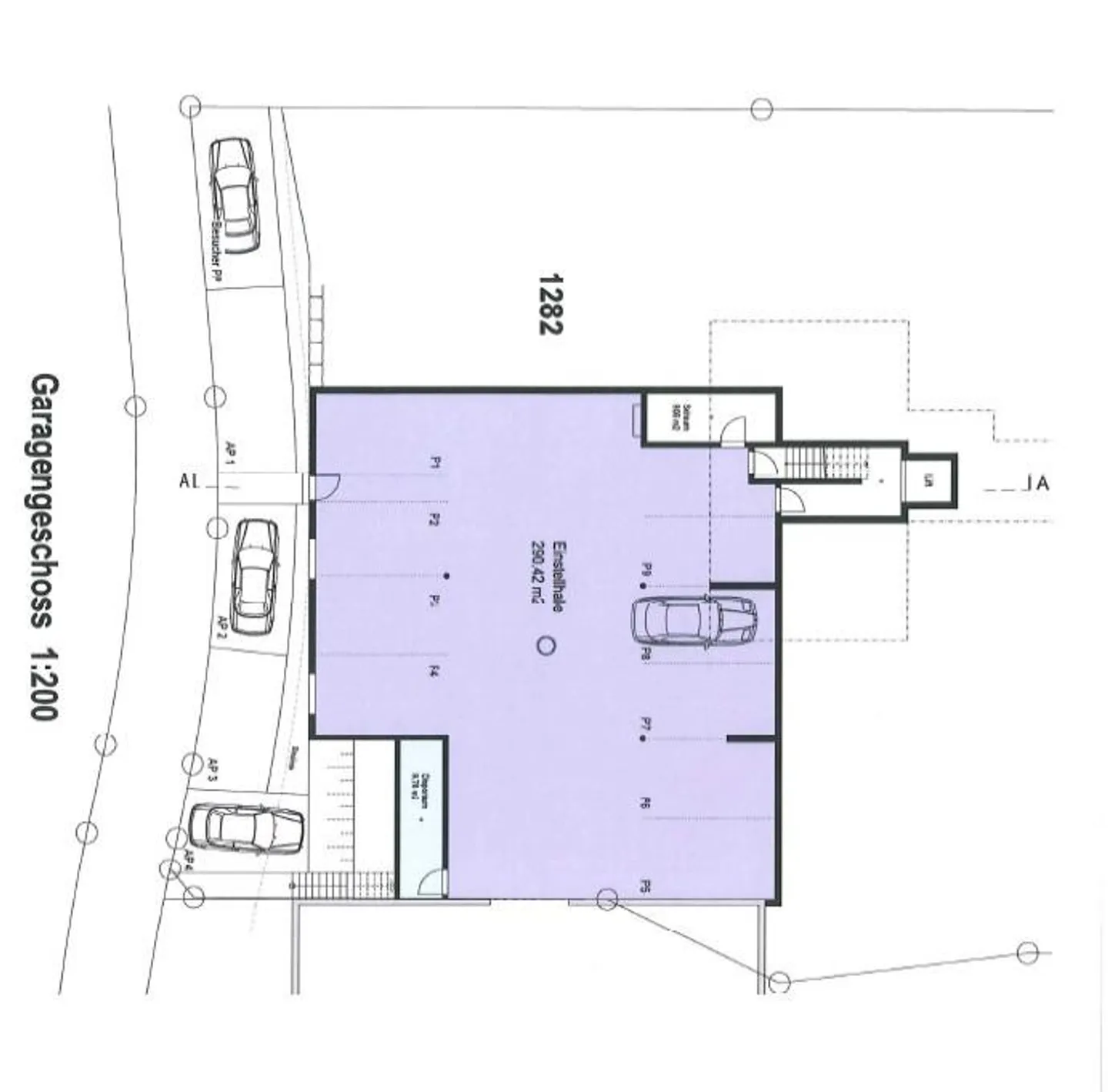 Aussenparkplatz in Tujetsch - Foto 2 von 2
