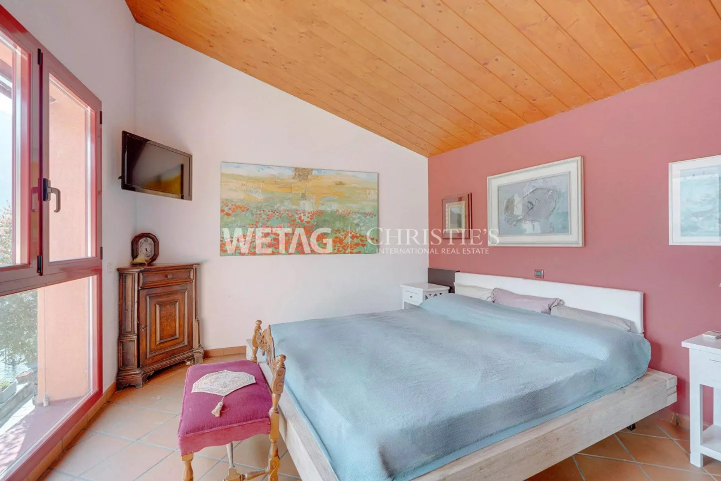 Directement au bord du lac avec place de bateau : Charmante villa à Riva San Vitale à vendre - Résidence secondaire possible - Photo 5 sur 13