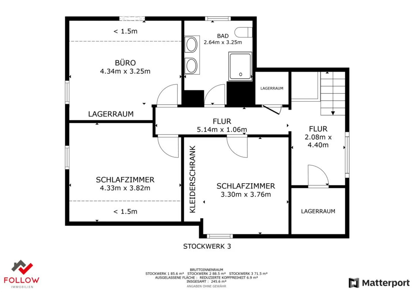 Ein- oder Mehrfamilienhaus mit Geschichte und Charme - Foto 26 von 28