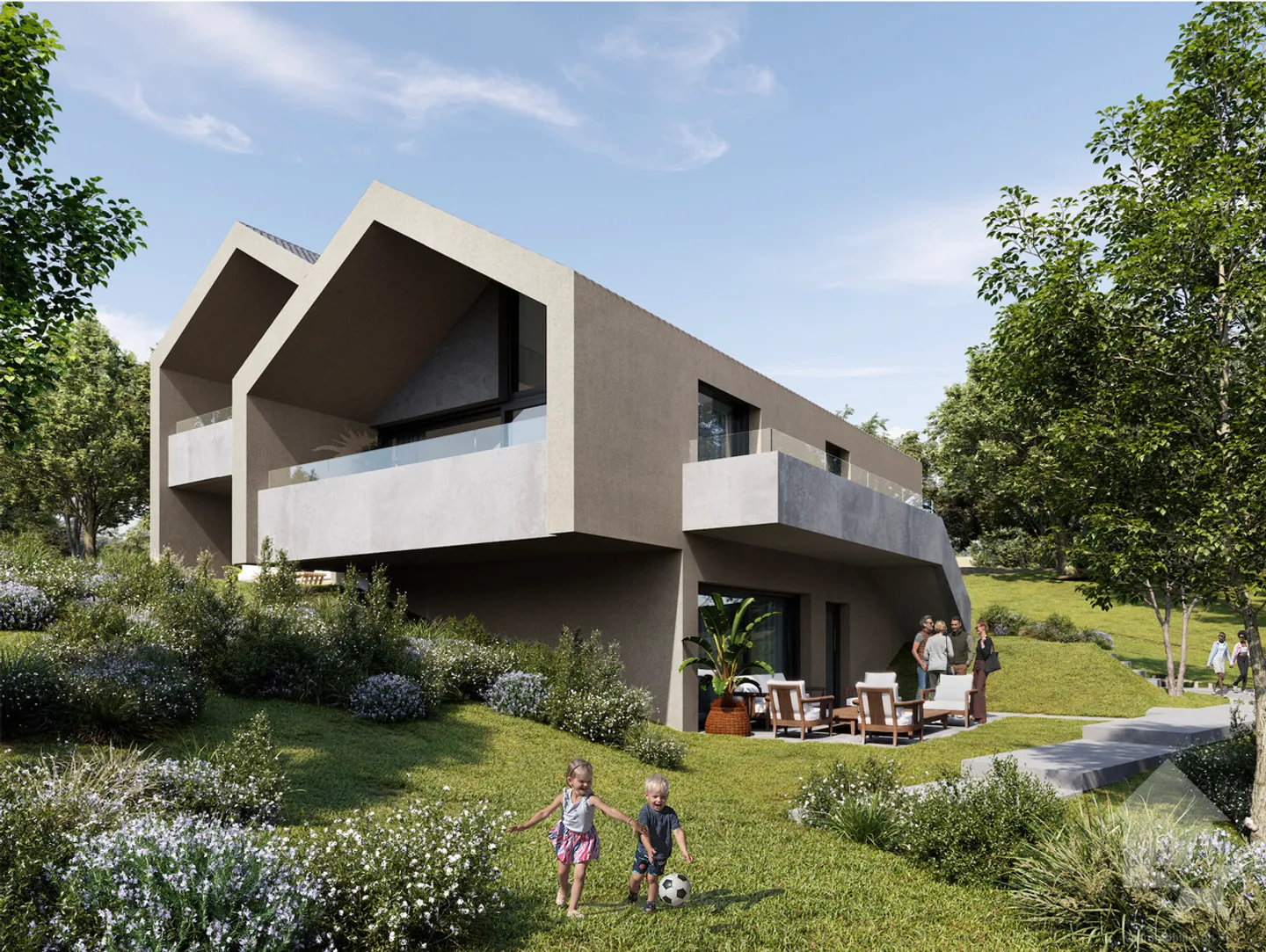 Attique 3.5 pièces à l'architecture moderne et épurée - Photo 6 sur 12