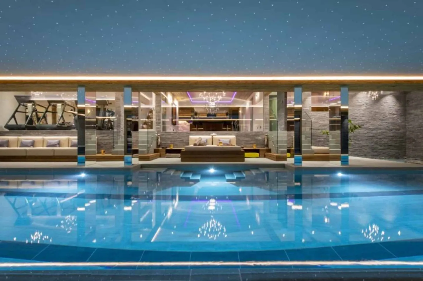 Luxus-Chalet mit Pool & Spa - Foto 7 von 11