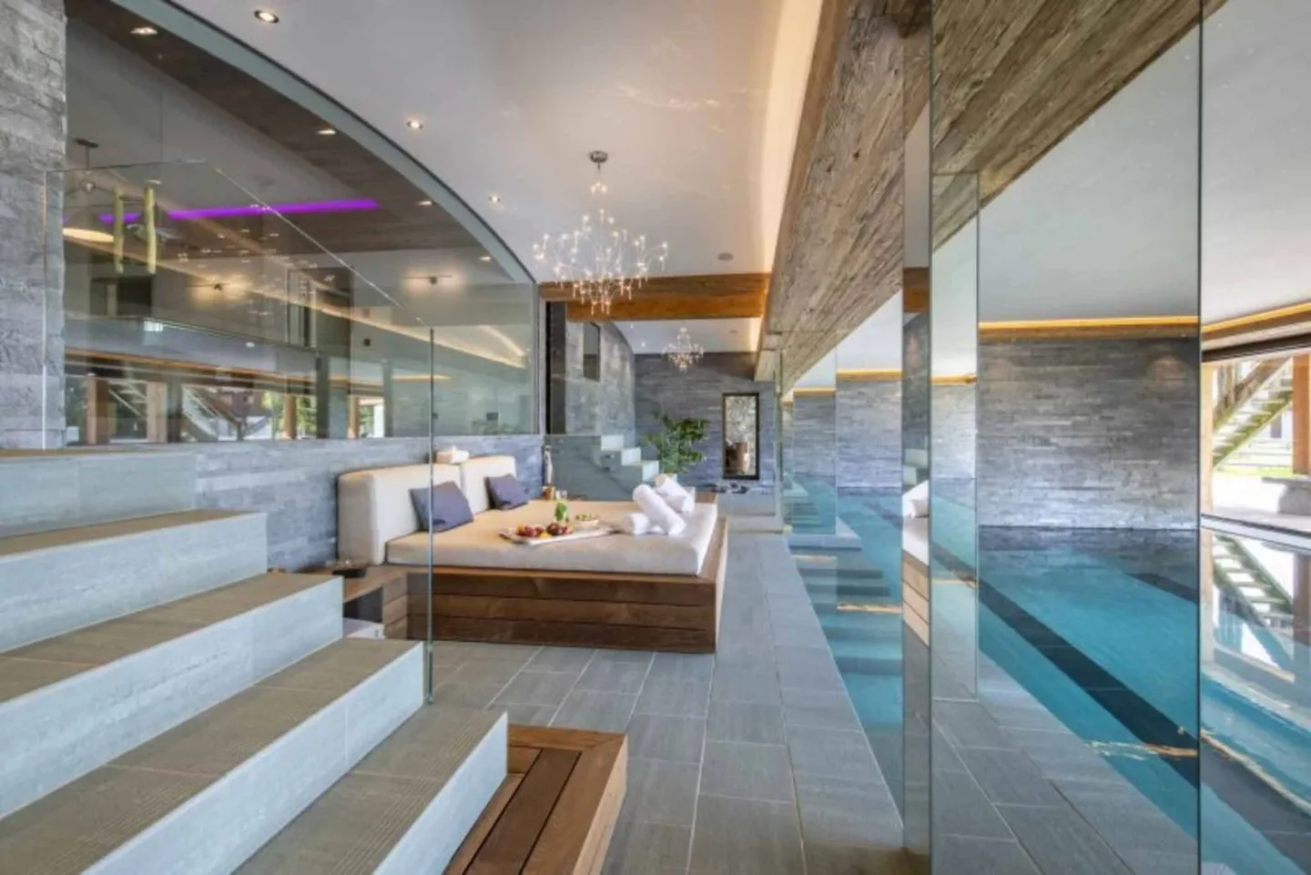 Luxus-Chalet mit Pool & Spa - Foto 8 von 11