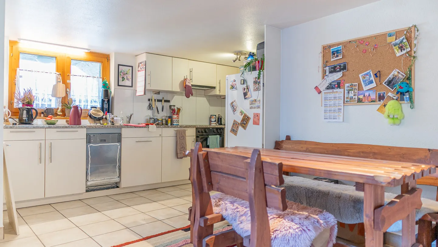 Appartamento affascinante in una casa rustica del Vallese sopra Visp - Foto 8 di 13