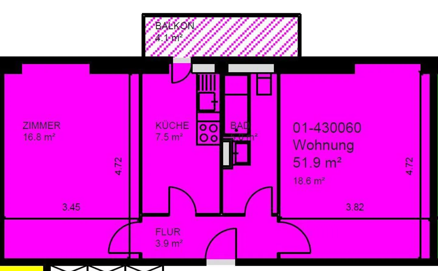 Appartement lumineux 2 pièces - Photo 5 sur 5